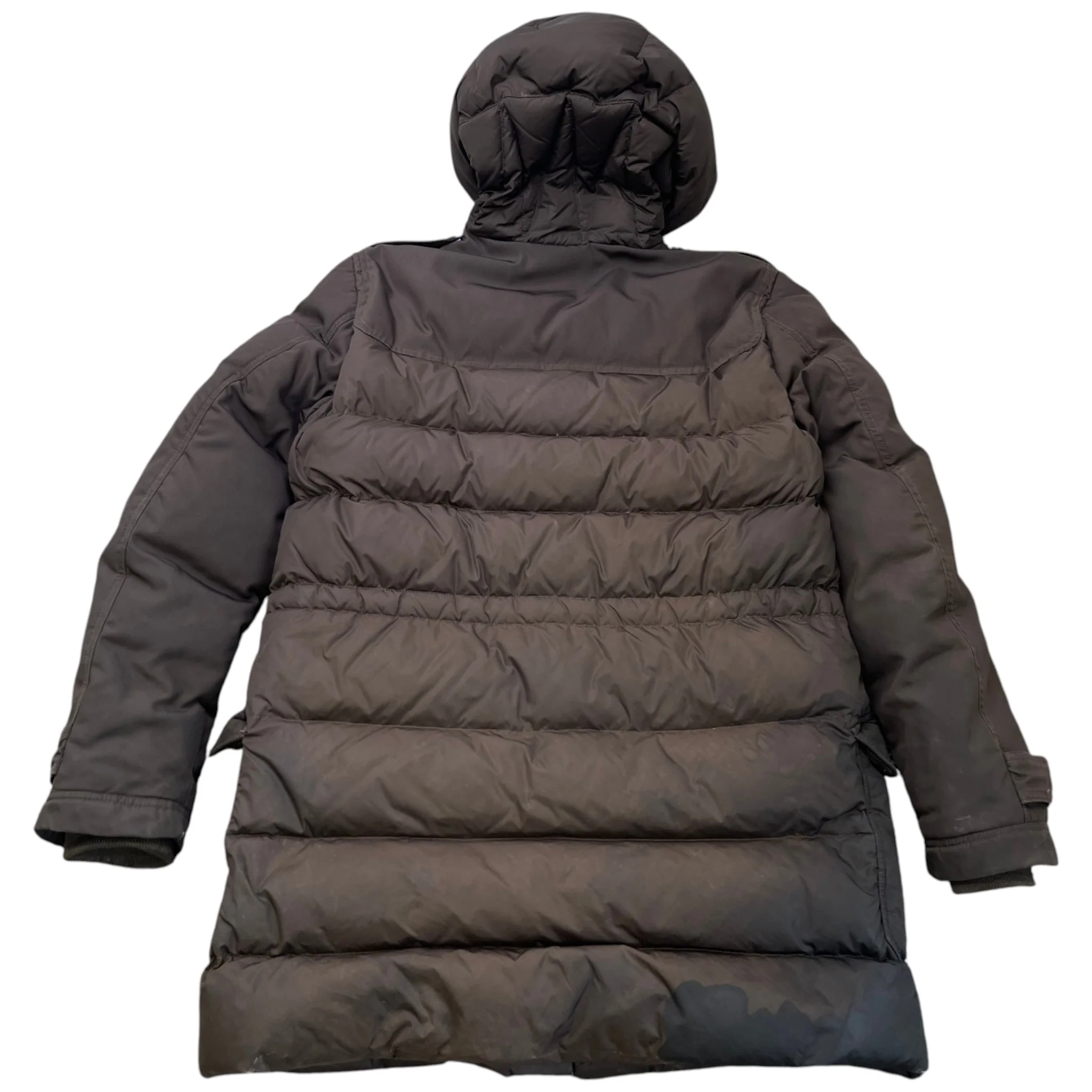 Men's Voiron Down Jacket Brown Size 4 / XL - Image 2