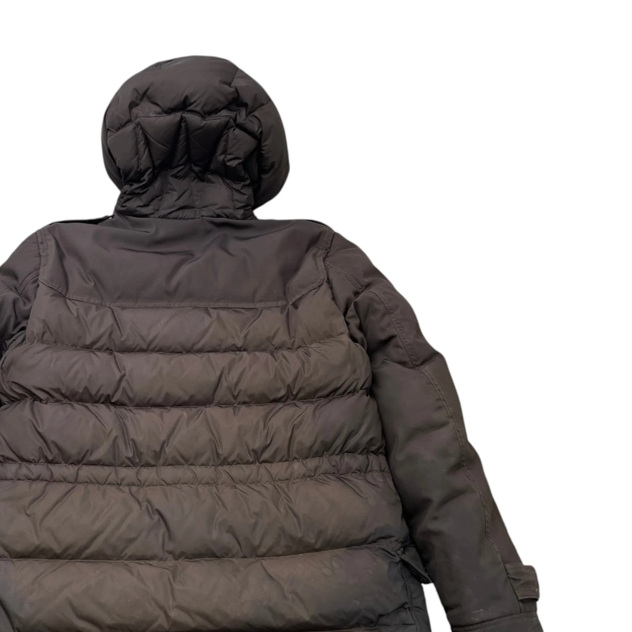 Men's Voiron Down Jacket Brown Size 4 / XL - Image 4