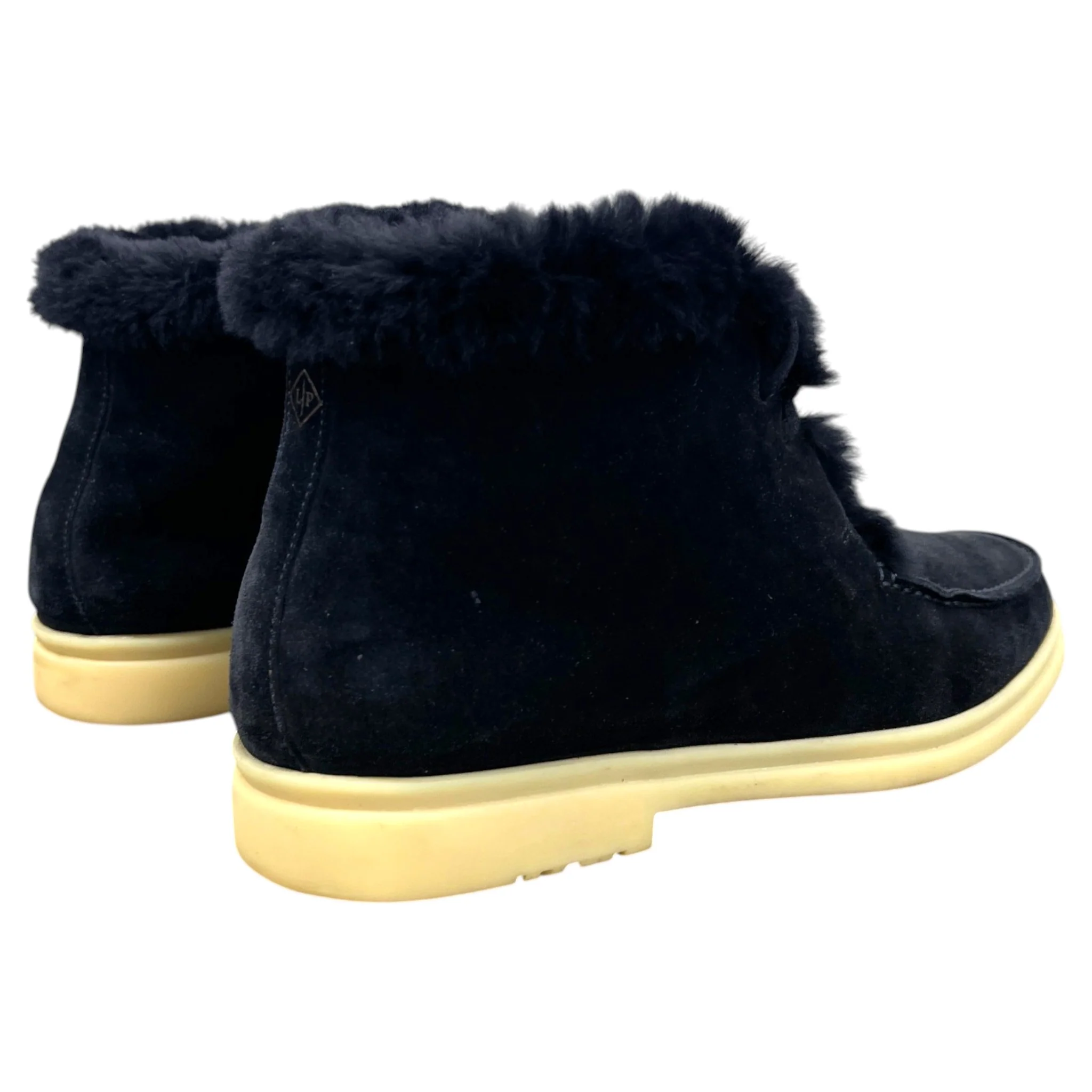 Men's Walk And Walk Fur Lined Boots Navy Size EU 40 / UK 6 - Image 9