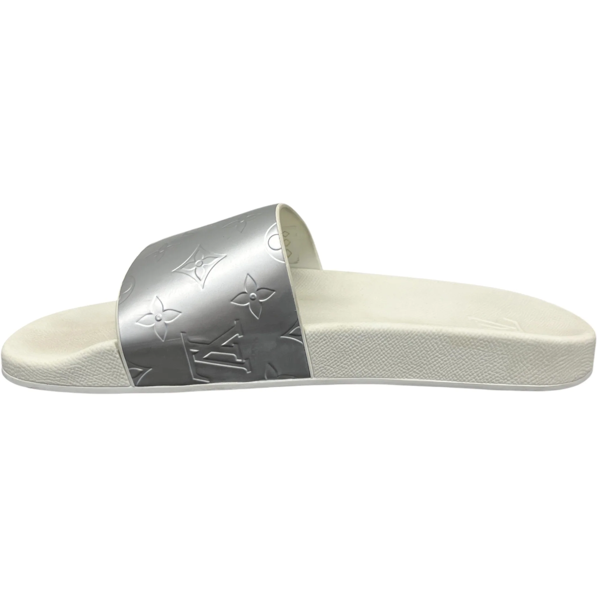 Men's Waterfront Mules Slides Silver Size EU 41 / UK 7 - Image 2