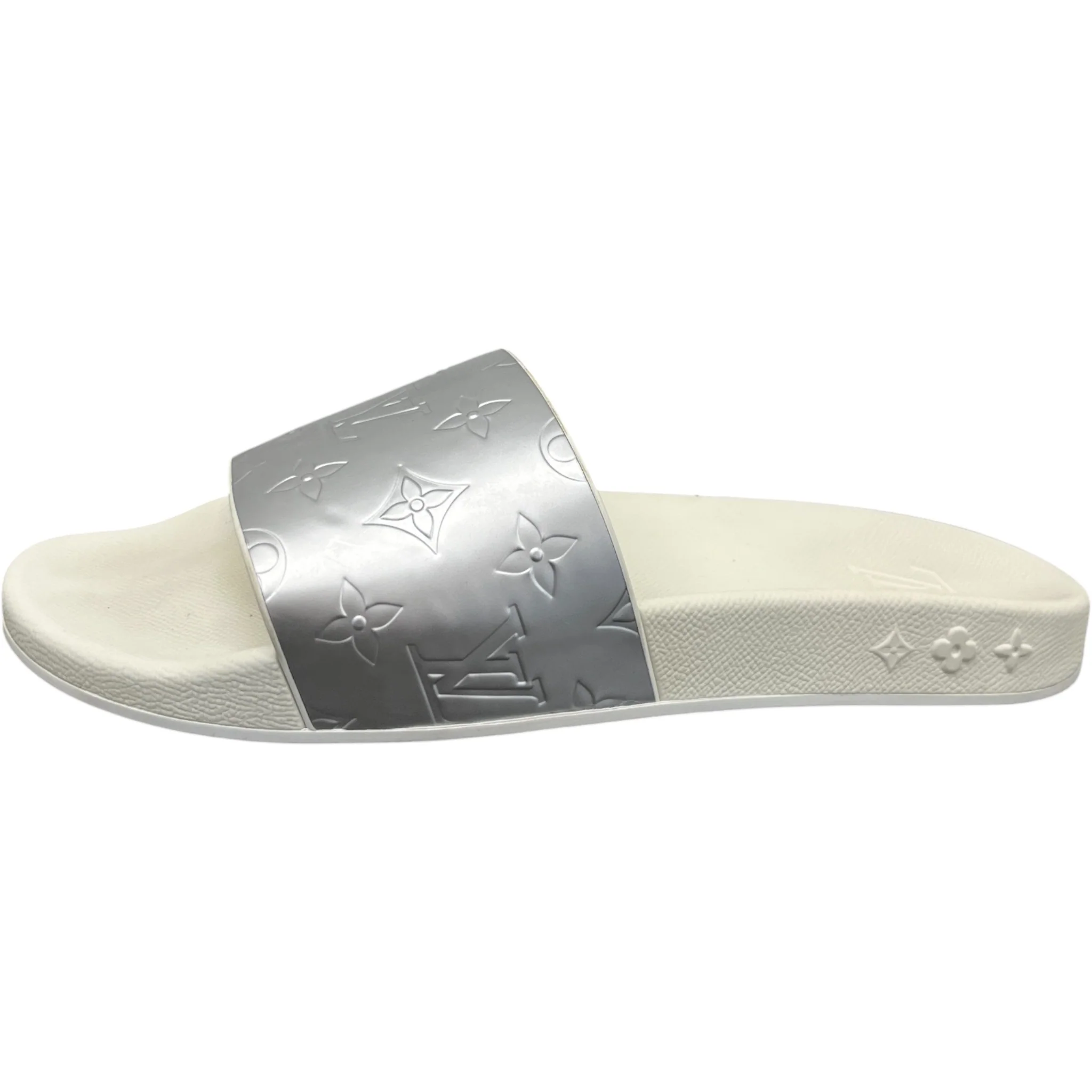 Men's Waterfront Mules Slides Silver Size EU 41 / UK 7 - Image 5