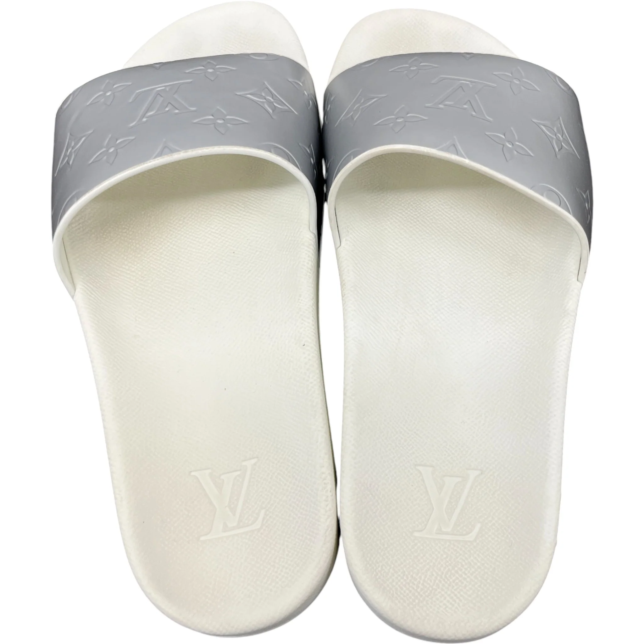 Men's Waterfront Mules Slides Silver Size EU 41 / UK 7 - Image 7