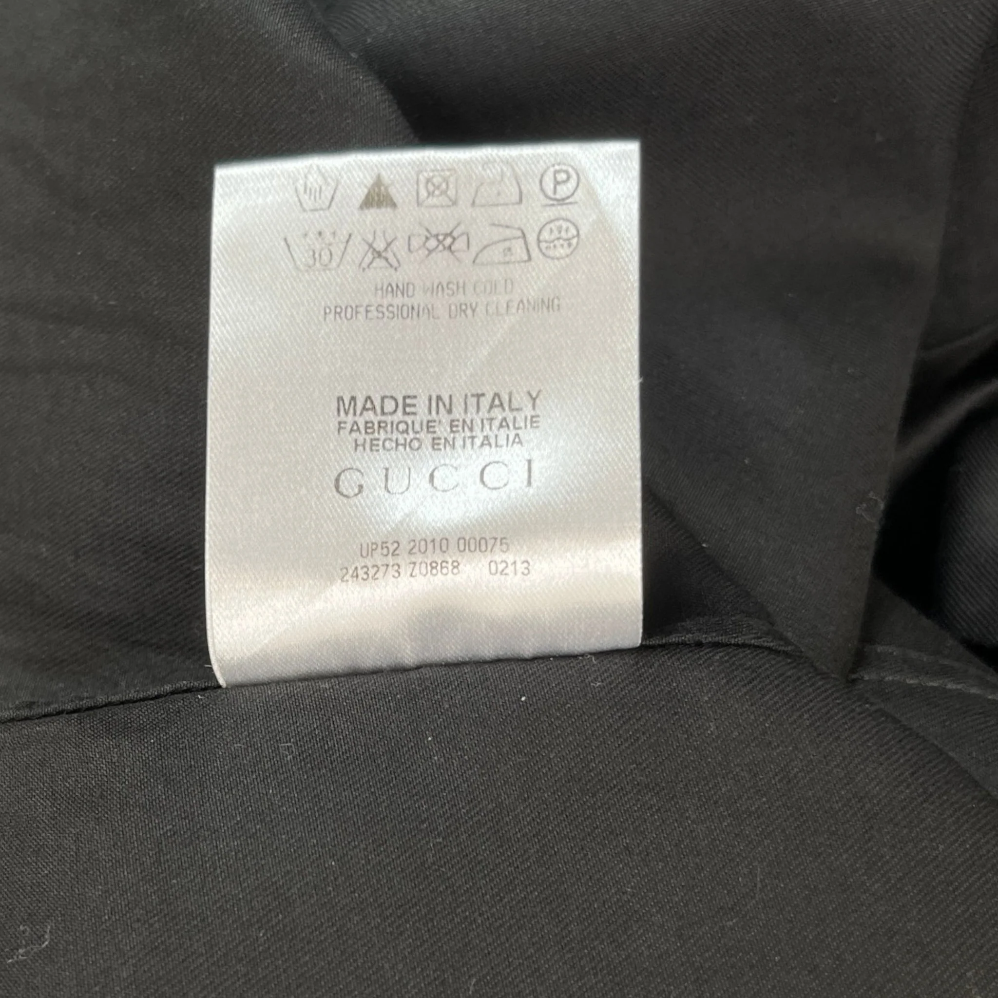 Men's Web Collar Polo Shirt Black Size L - Image 8