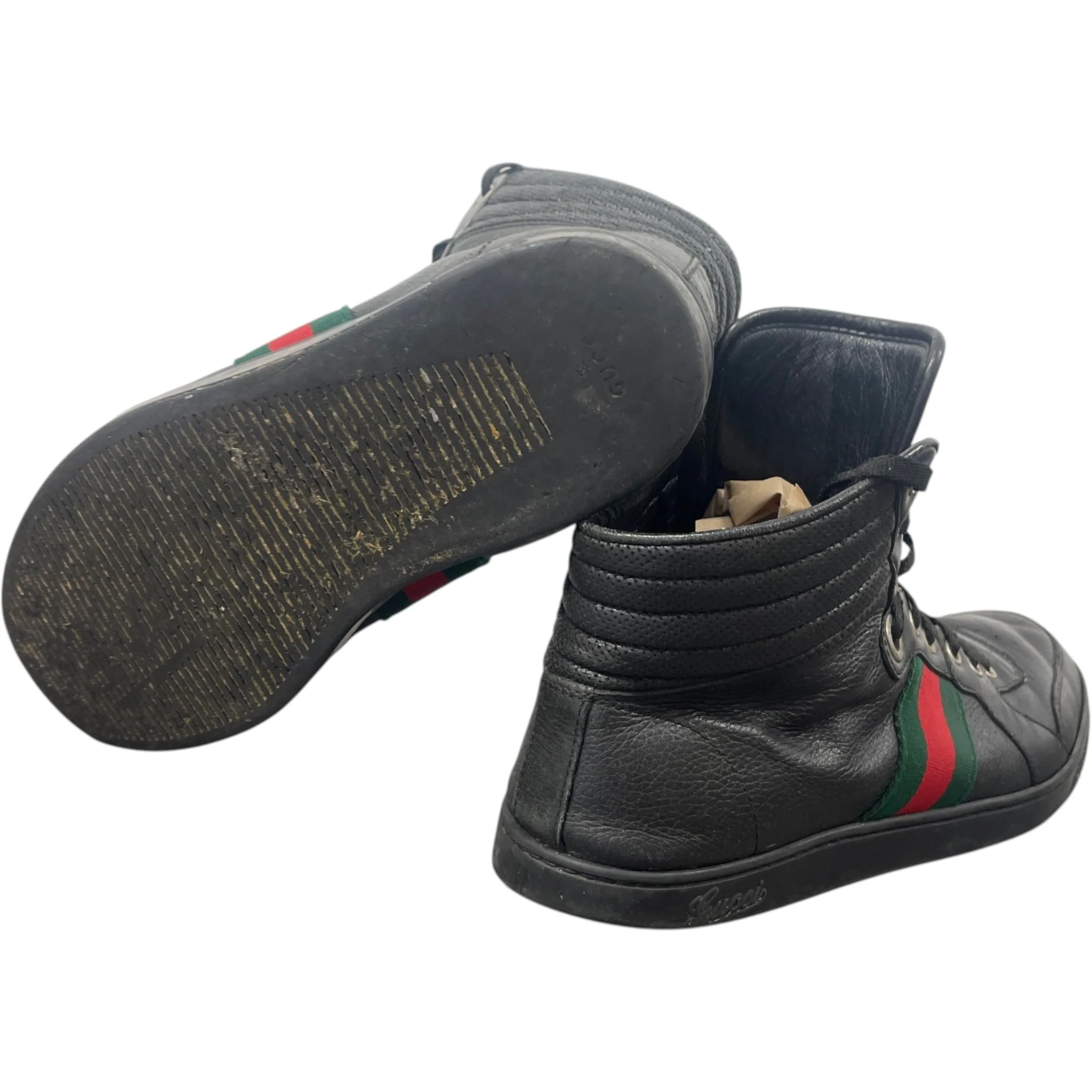 Men's Web High Trainers Black Size EU 41 / UK 7 - Image 10