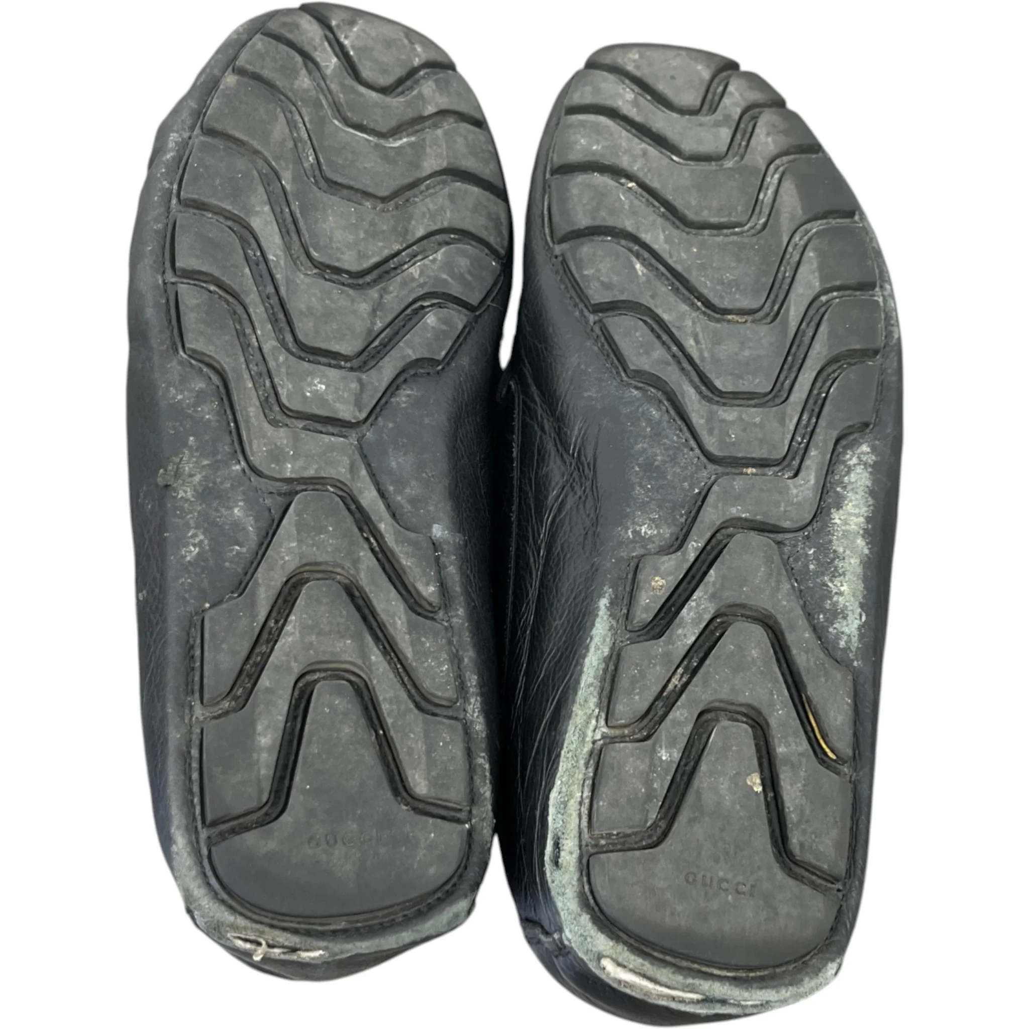 Men's Web Stripe Loafers Black Size EU 42.5 / UK 8.5 - Image 11