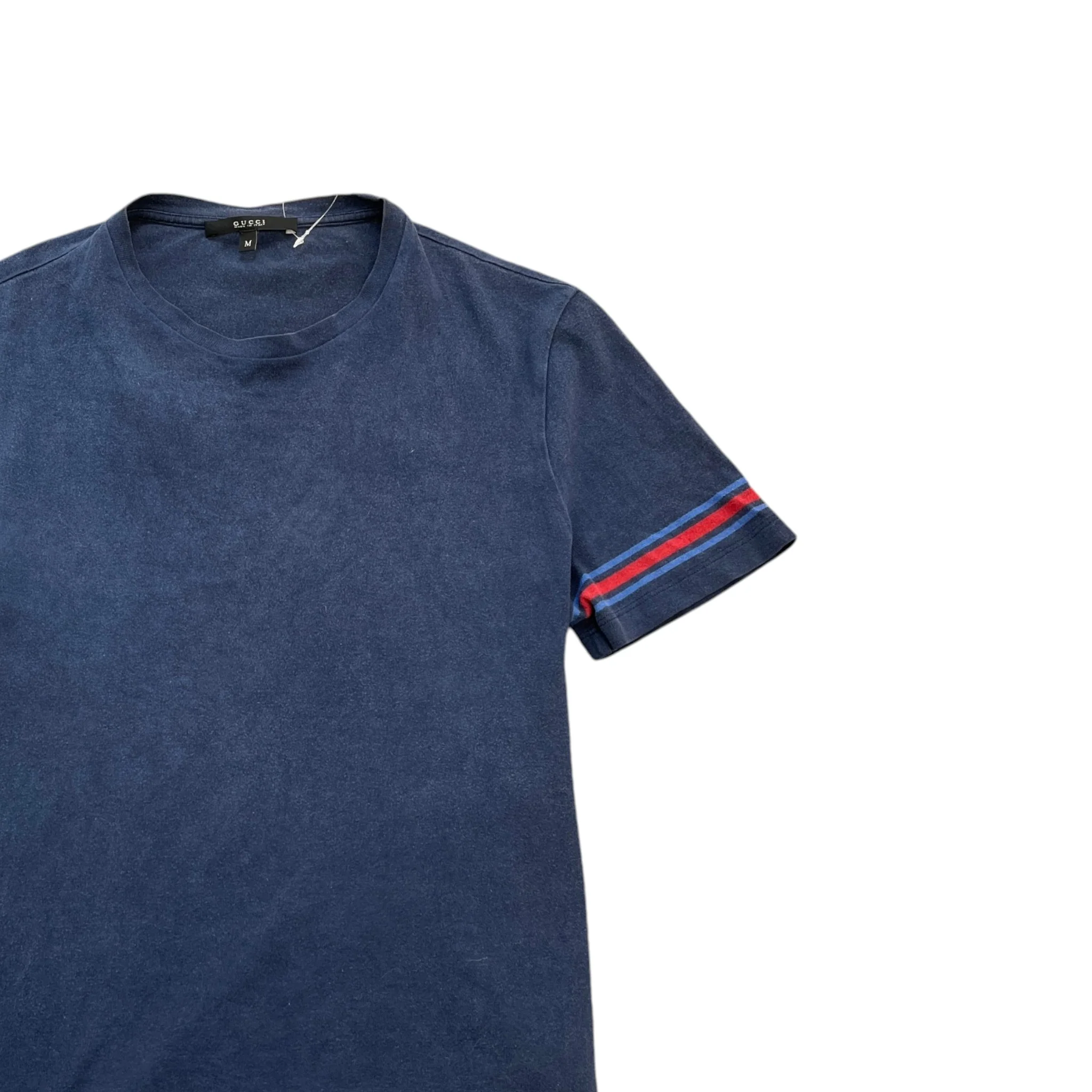 Men's Web T-Shirt Navy Size M - Image 3