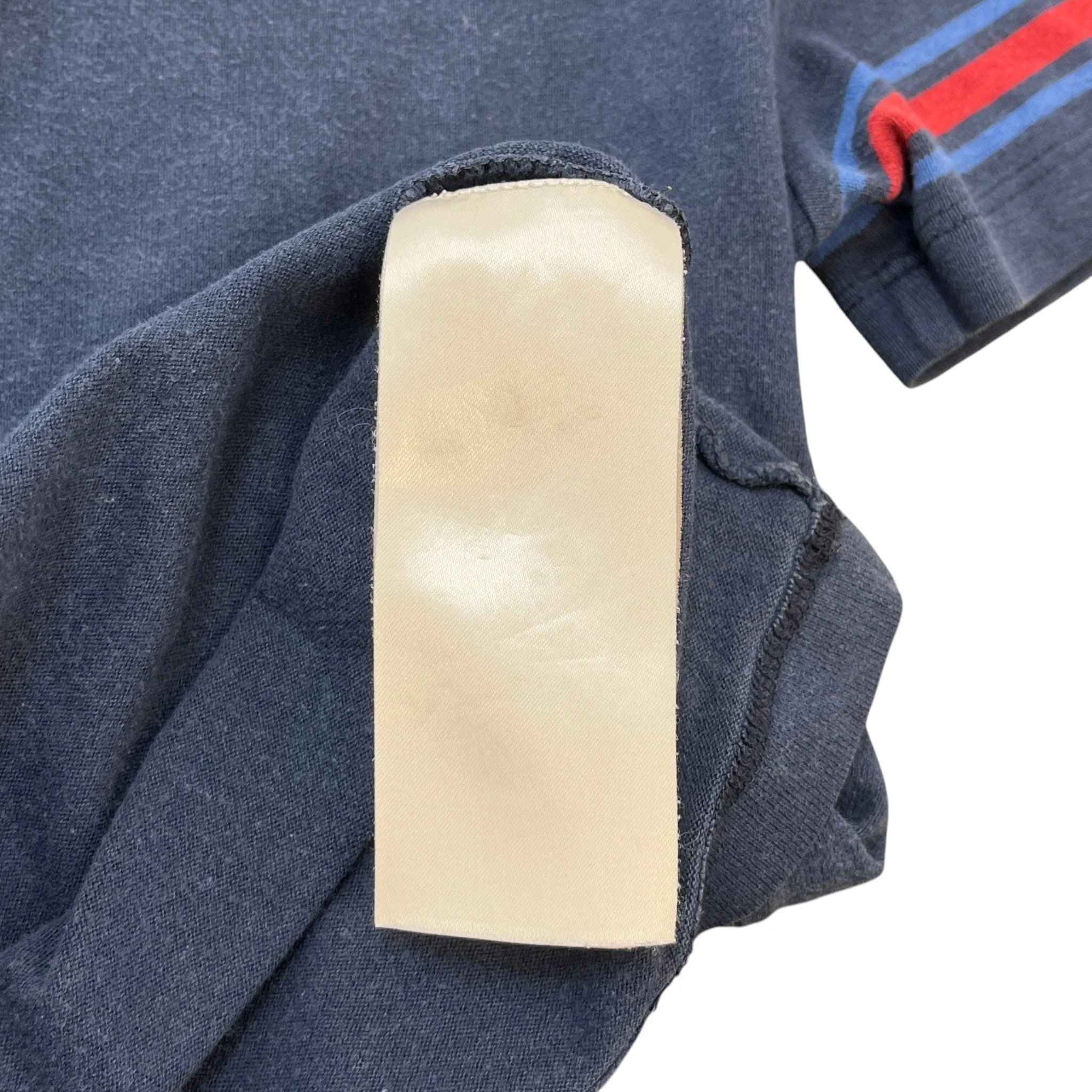 Men's Web T-Shirt Navy Size M - Image 6