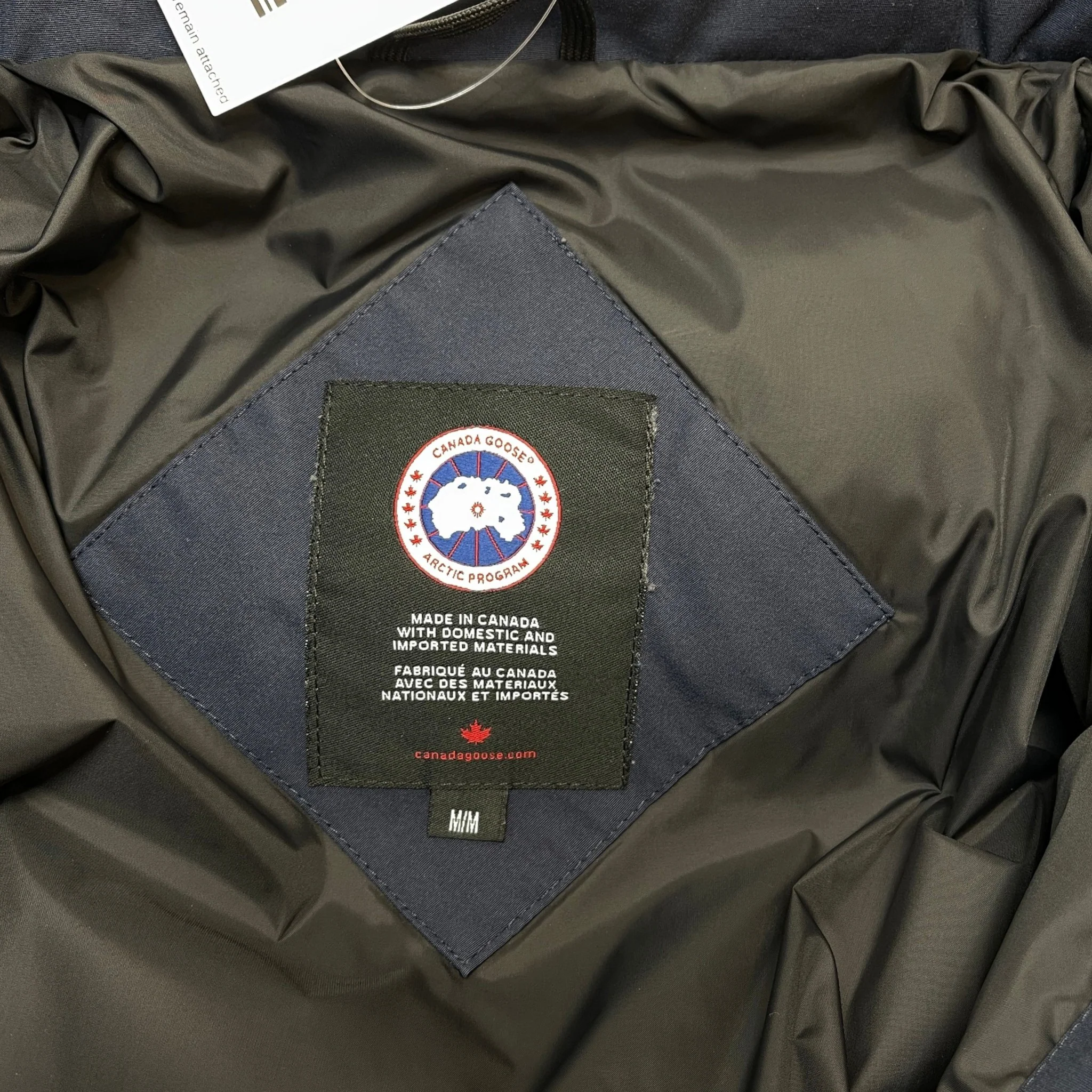 Men's Wyndham Down Jacket Navy Size M - Image 5
