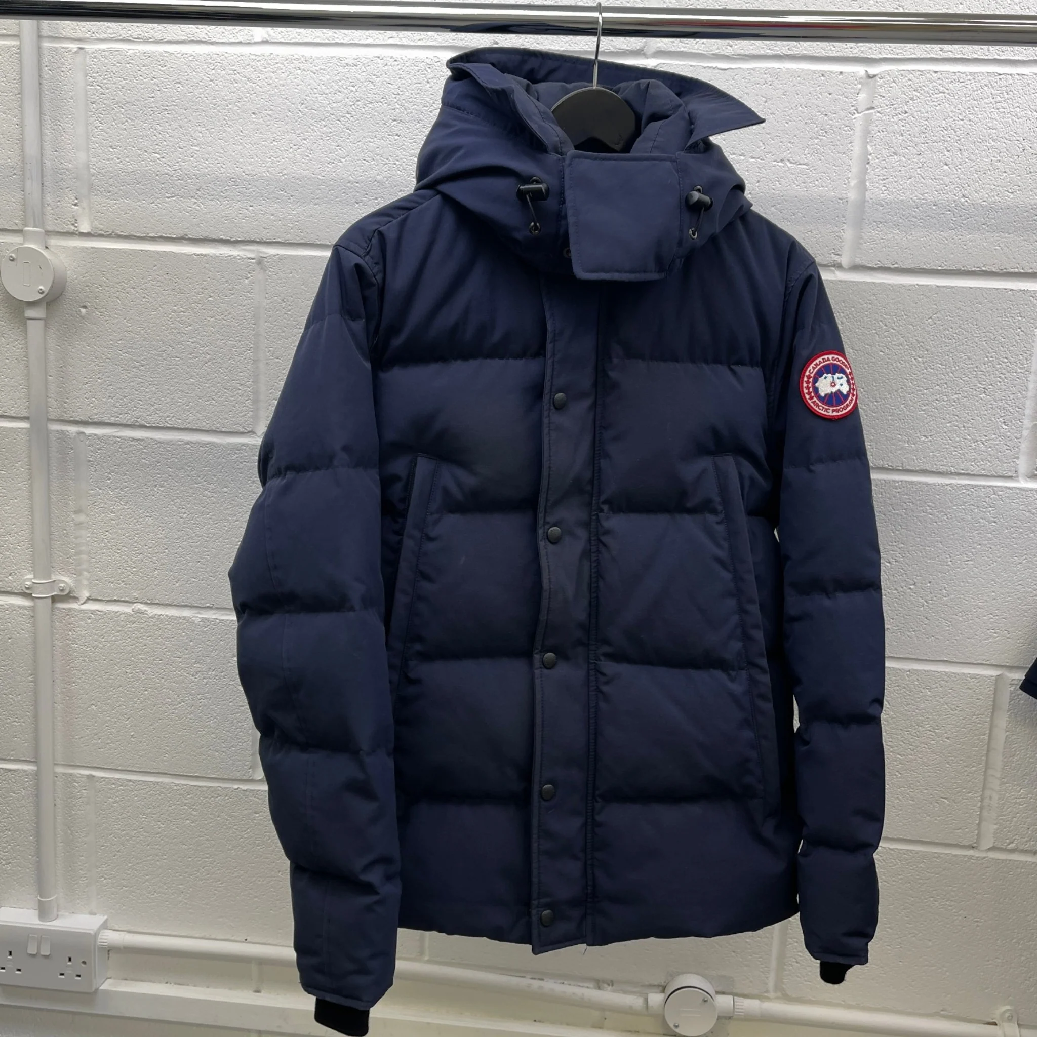 Men's Wyndham Down Jacket Navy Size M - Image 9