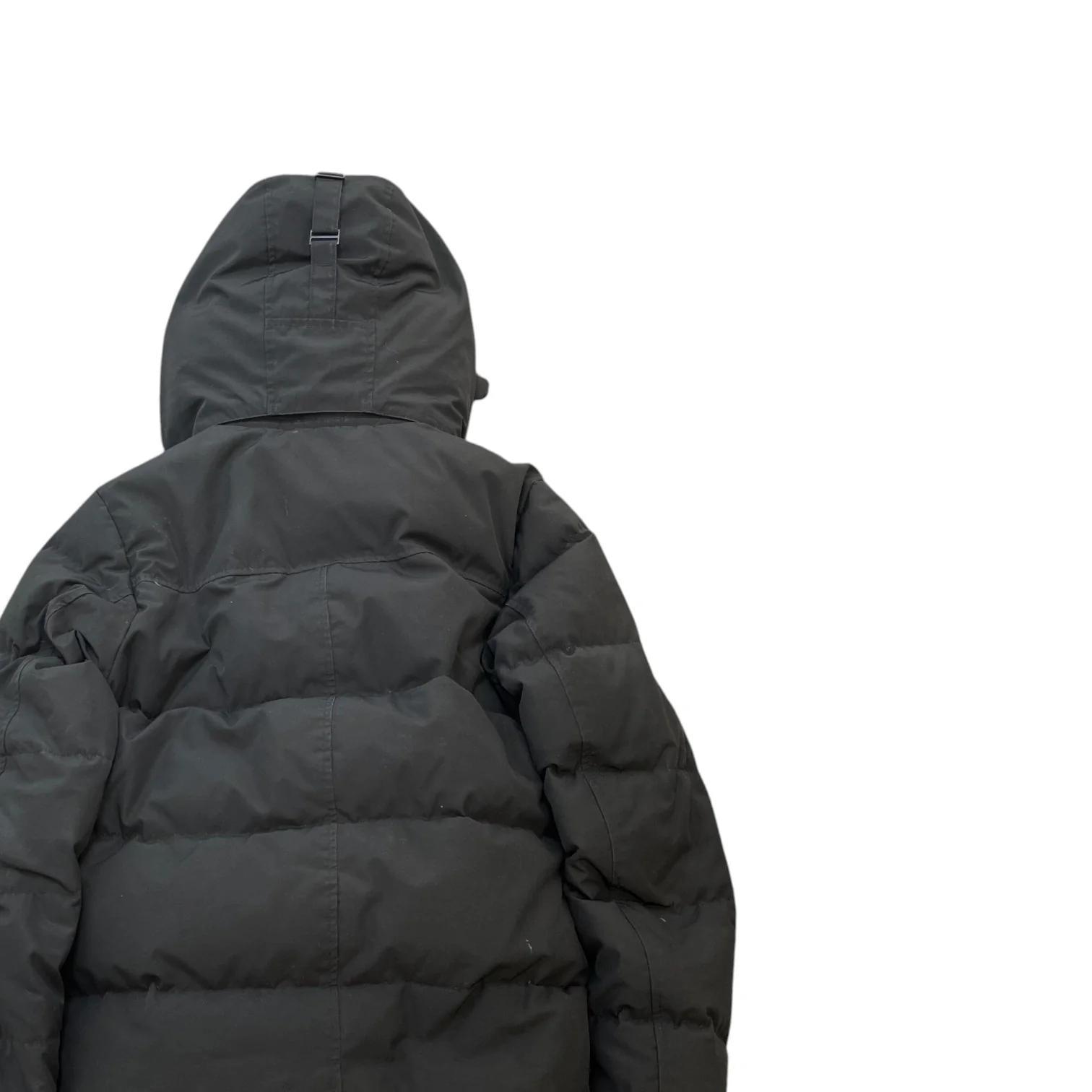 Men's Wyndham Parka Down Jacket Black Size M - Image 4