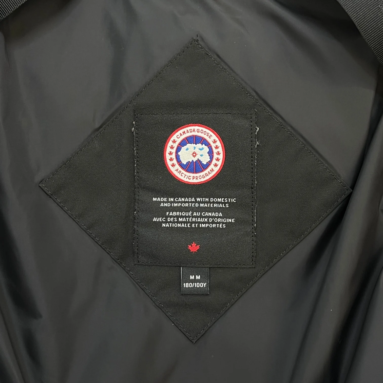 Men's Wyndham Parka Down Jacket Black Size M - Image 5
