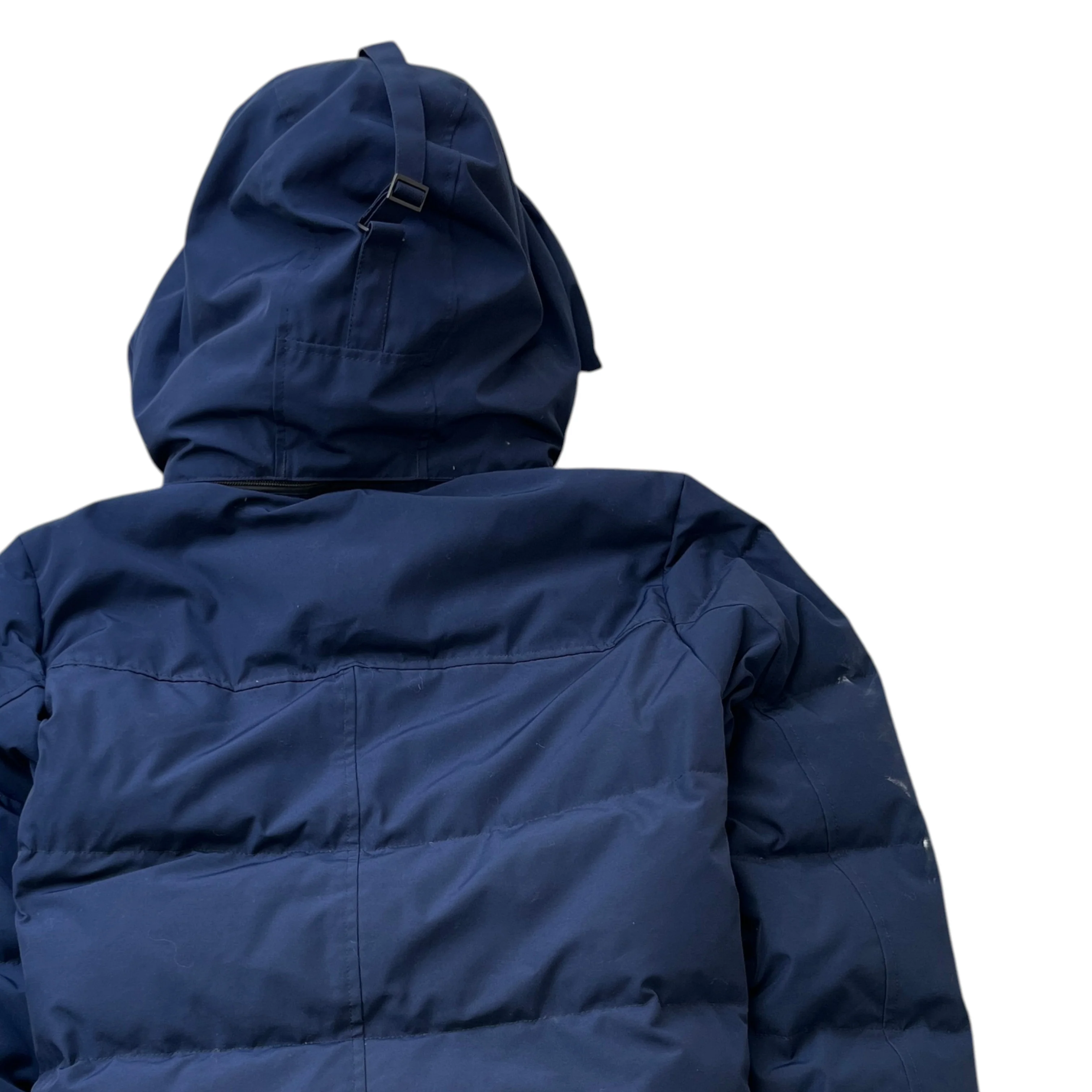 Men's Wyndham Parka Down Jacket Navy Size M - Image 4