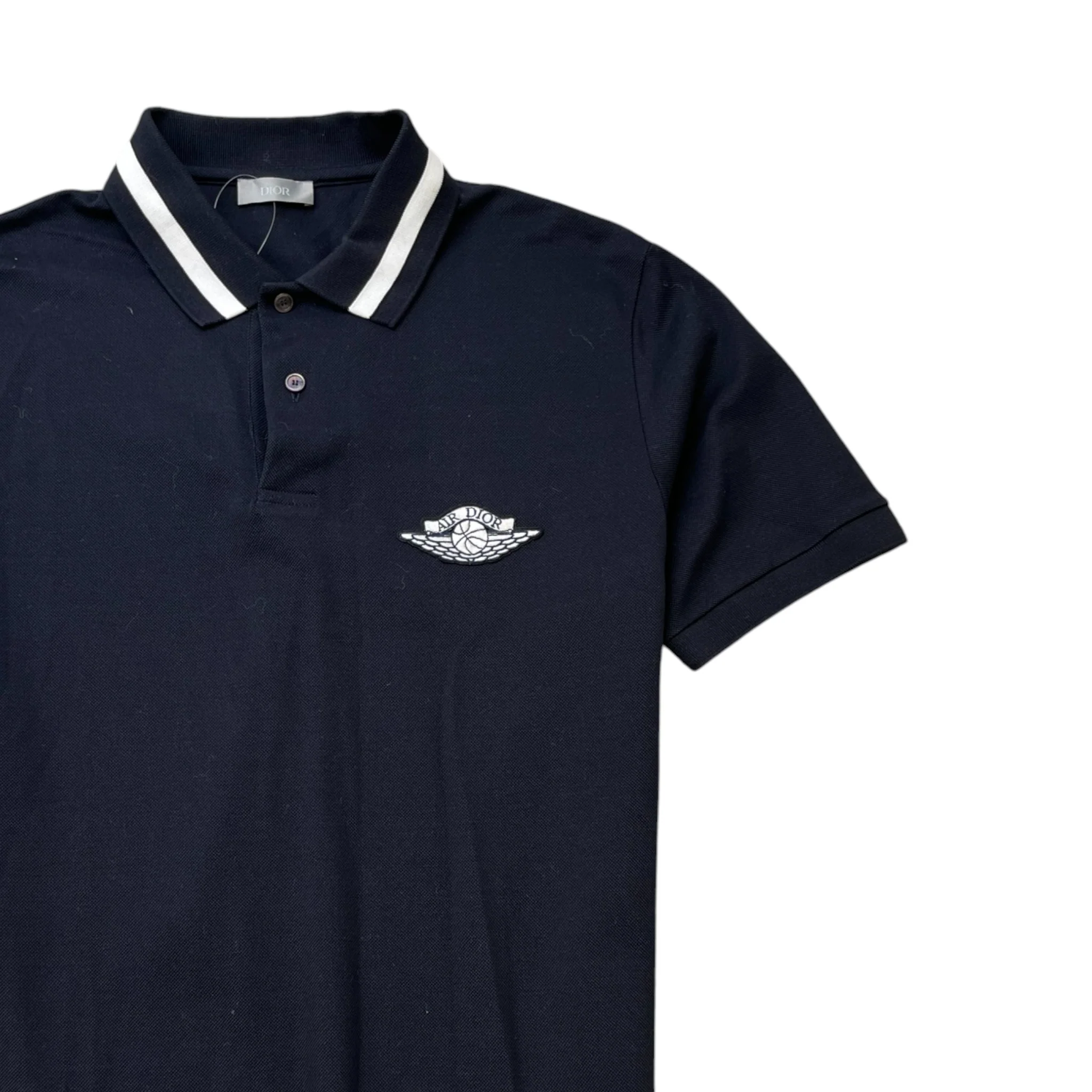 Men's X Air Jordan Polo Shirt Navy Size XS - Image 3