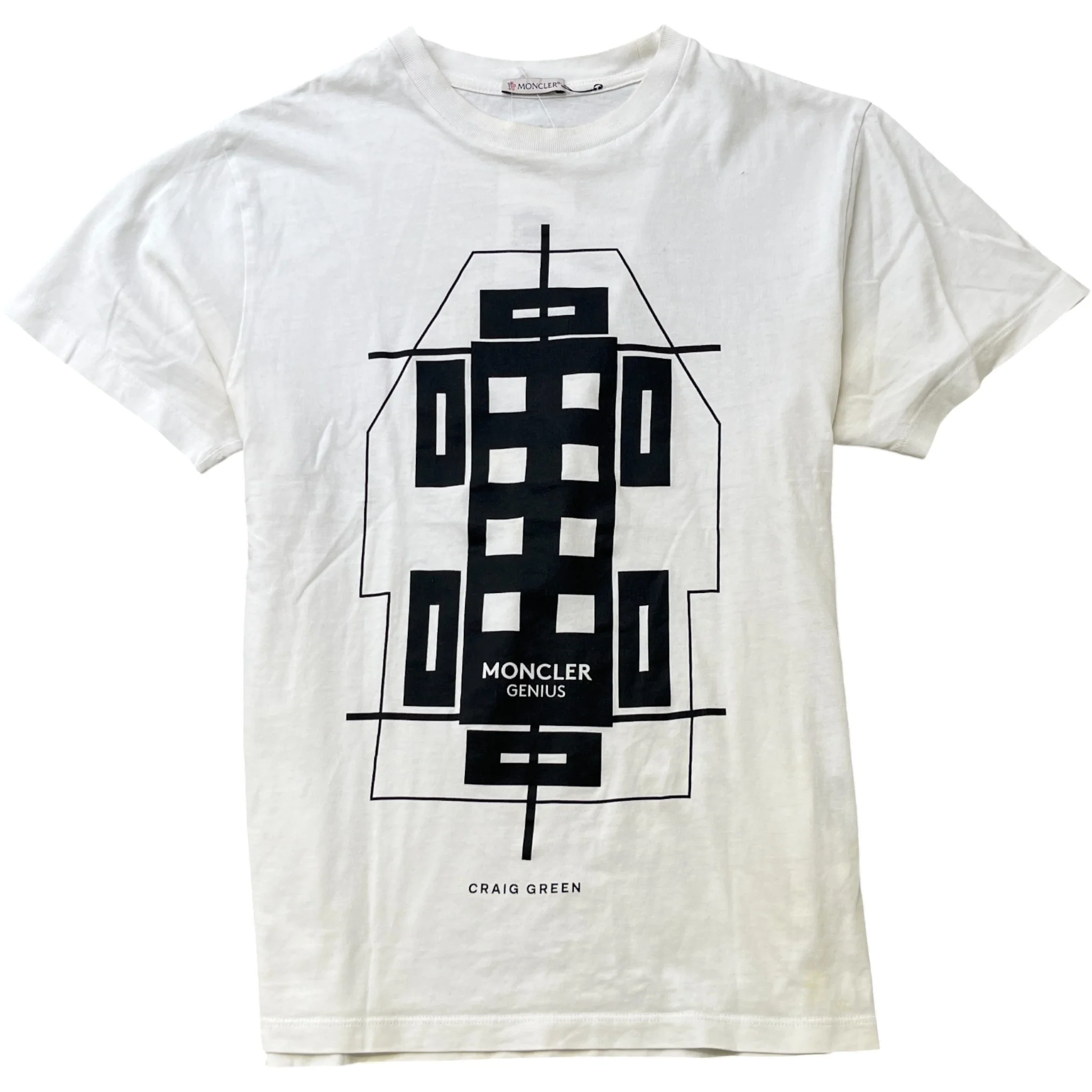 Men's X Craig Green Genius Maglia T-Shirt White Size S