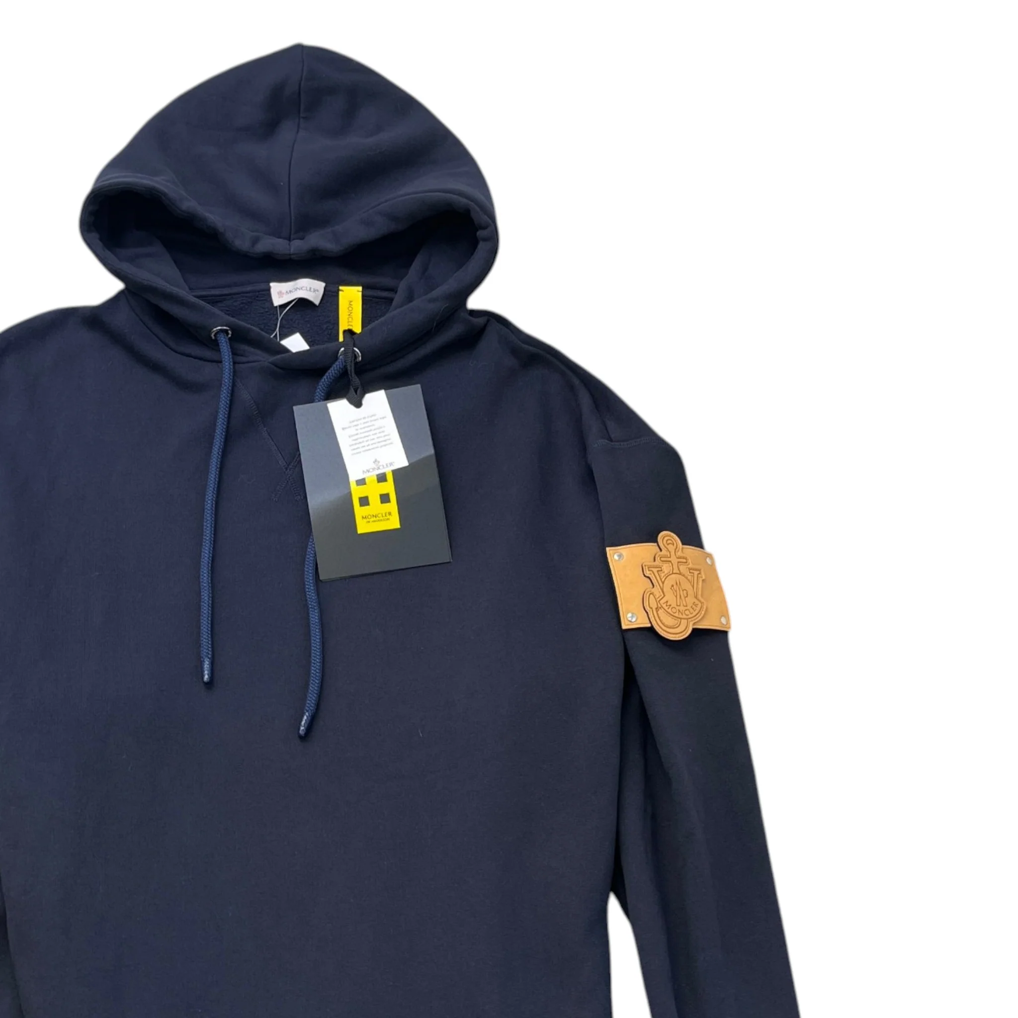 Men's X Jw Anderson Hoodie Navy Size S - Image 3