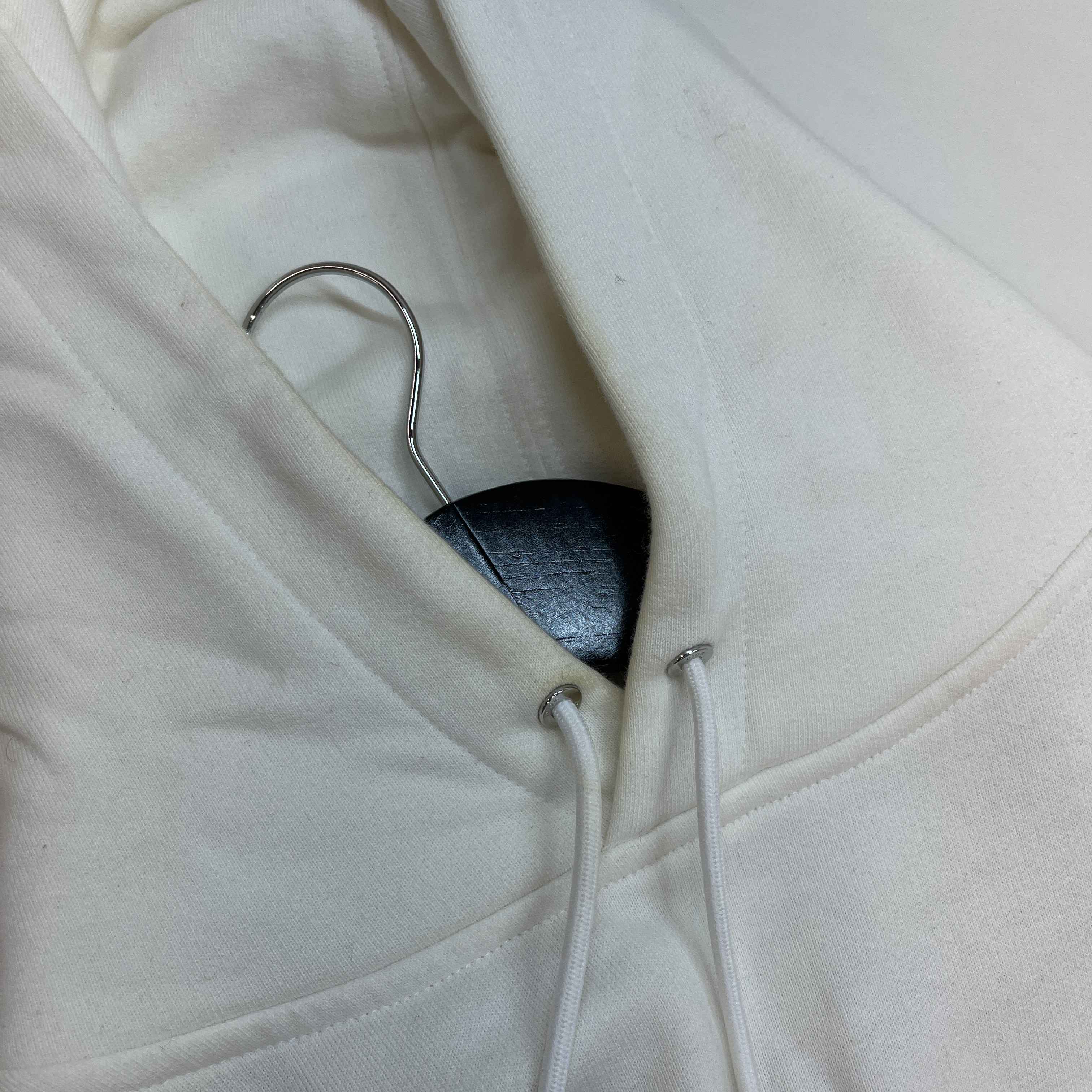 Men's X Kaws Bee Embroidered Hoodie White Size XS - Image 10