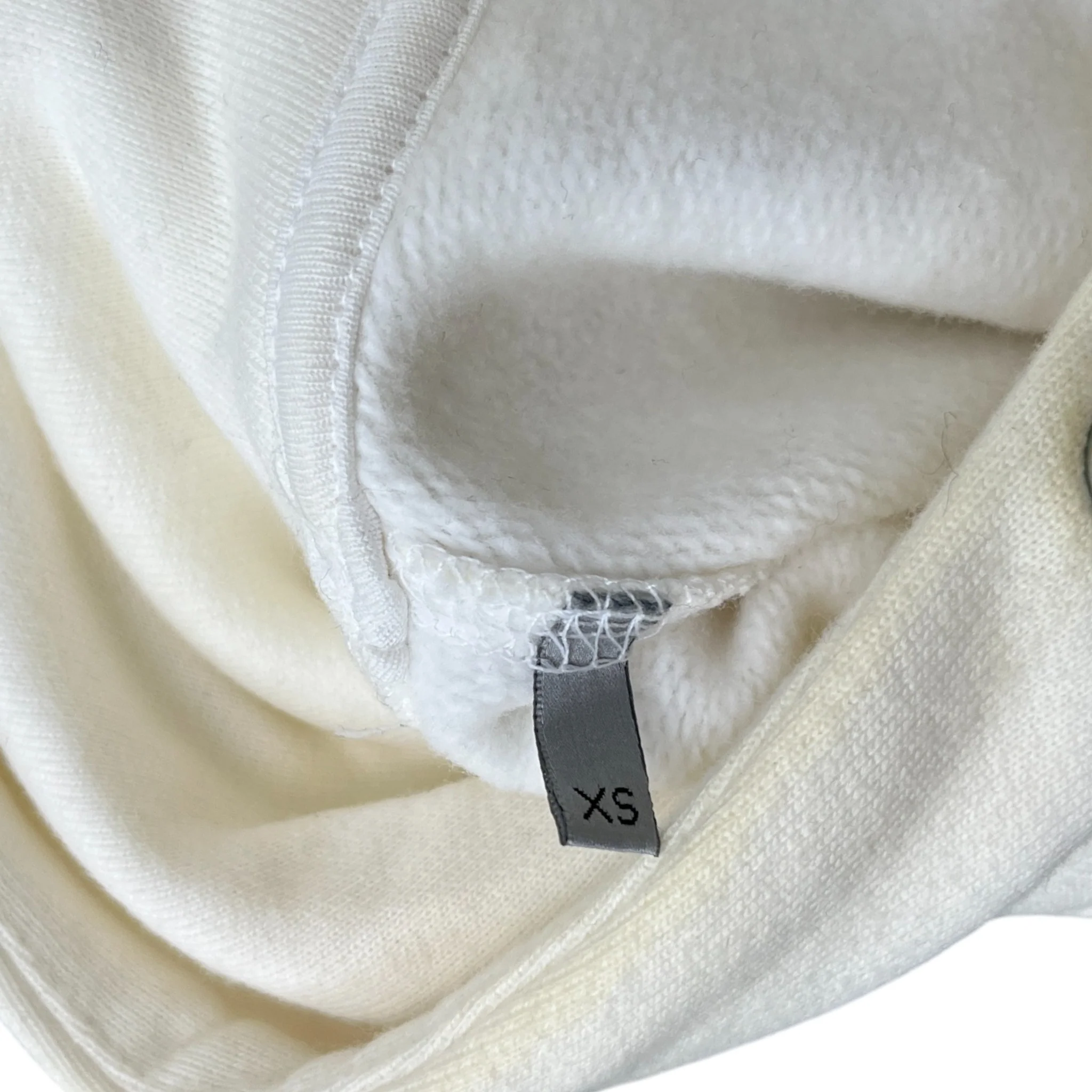 Men's X Kaws Bee Embroidered Hoodie White Size XS - Image 6