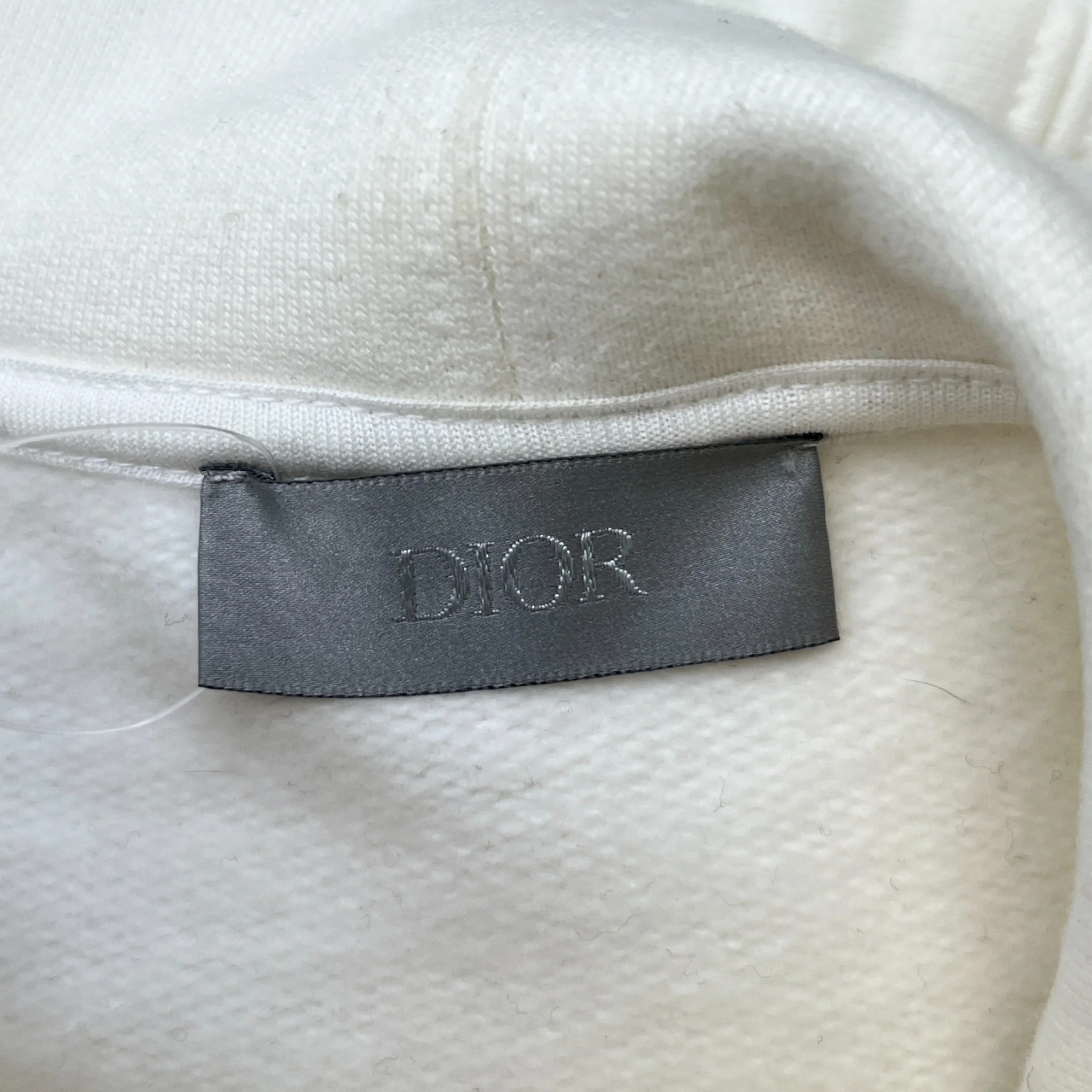Men's X Kaws Bee Embroidered Hoodie White Size XS - Image 7