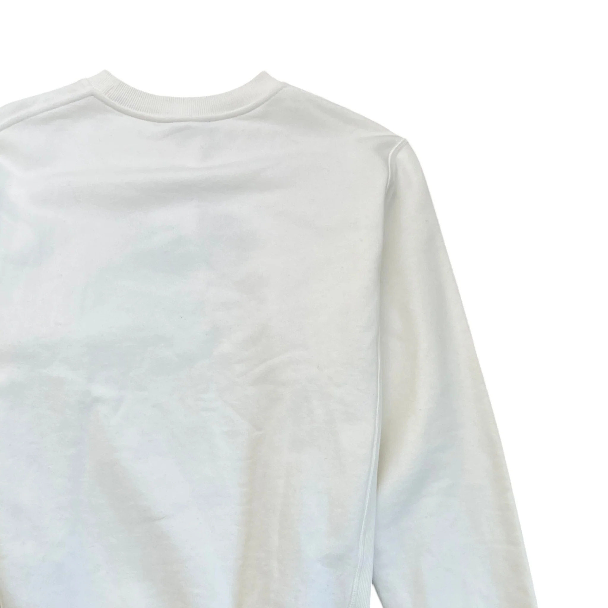 Men's X Kenny Scharf Cd Embroidery Sweatshirt White Size S - Image 4