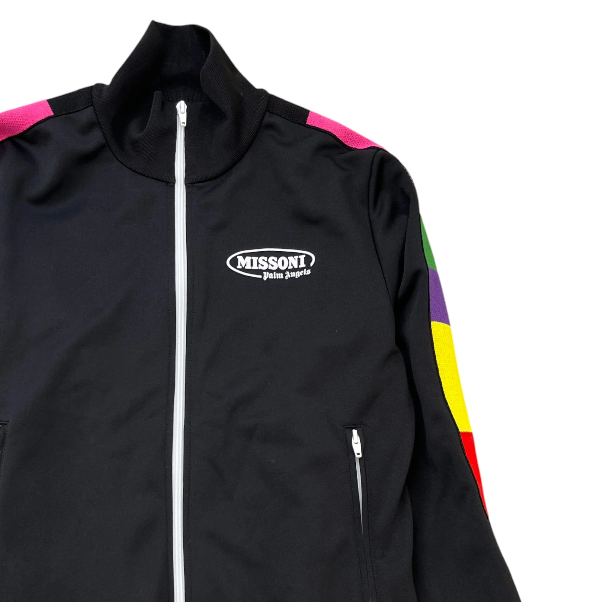 Men's X Missoni Track Jacket Black Size M - Image 3