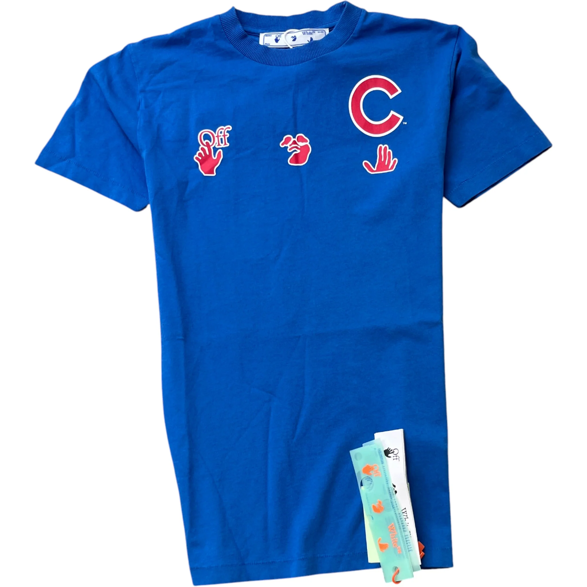 Men's X Mlb Chicago Cubs T-Shirt Blue Size XS