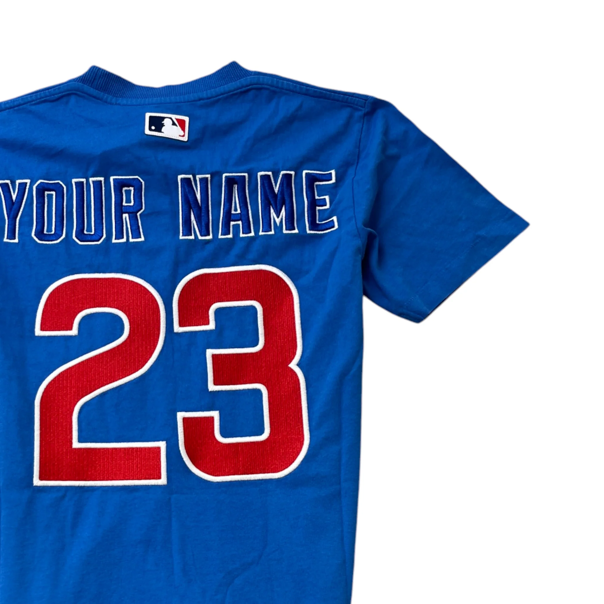 Men's X Mlb Chicago Cubs T-Shirt Blue Size XS - Image 4
