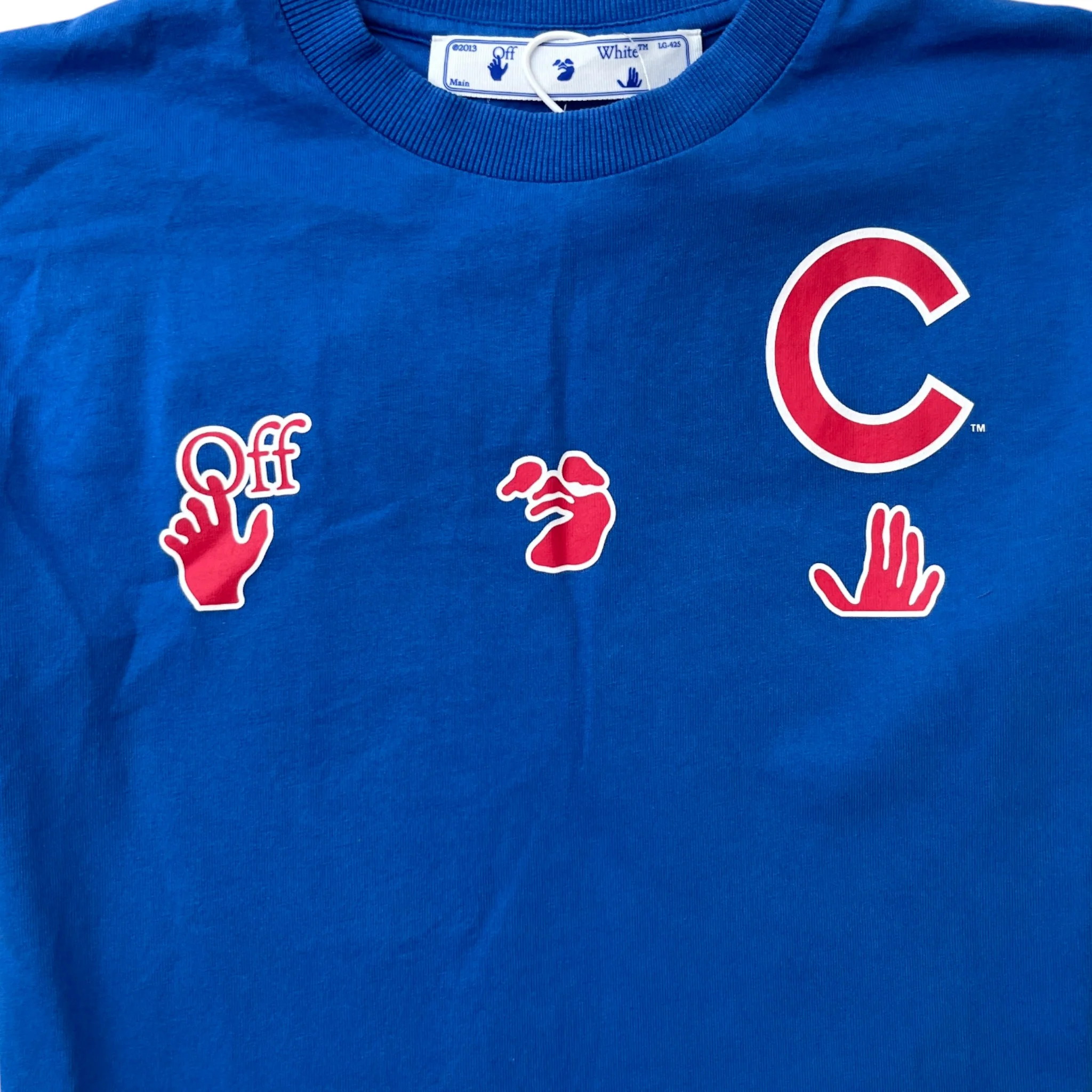 Men's X Mlb Chicago Cubs T-Shirt Blue Size XS - Image 5