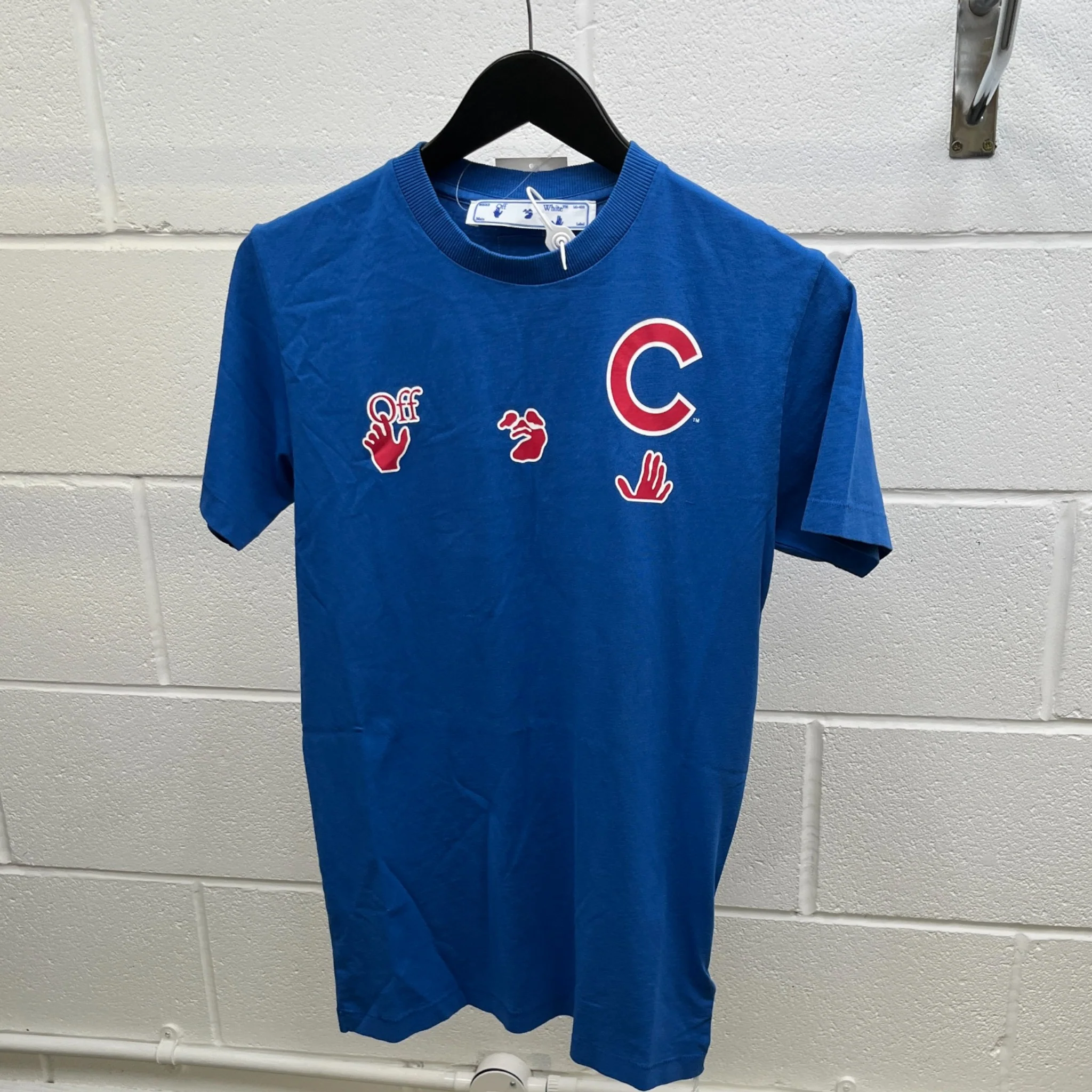 Men's X Mlb Chicago Cubs T-Shirt Blue Size XS - Image 9