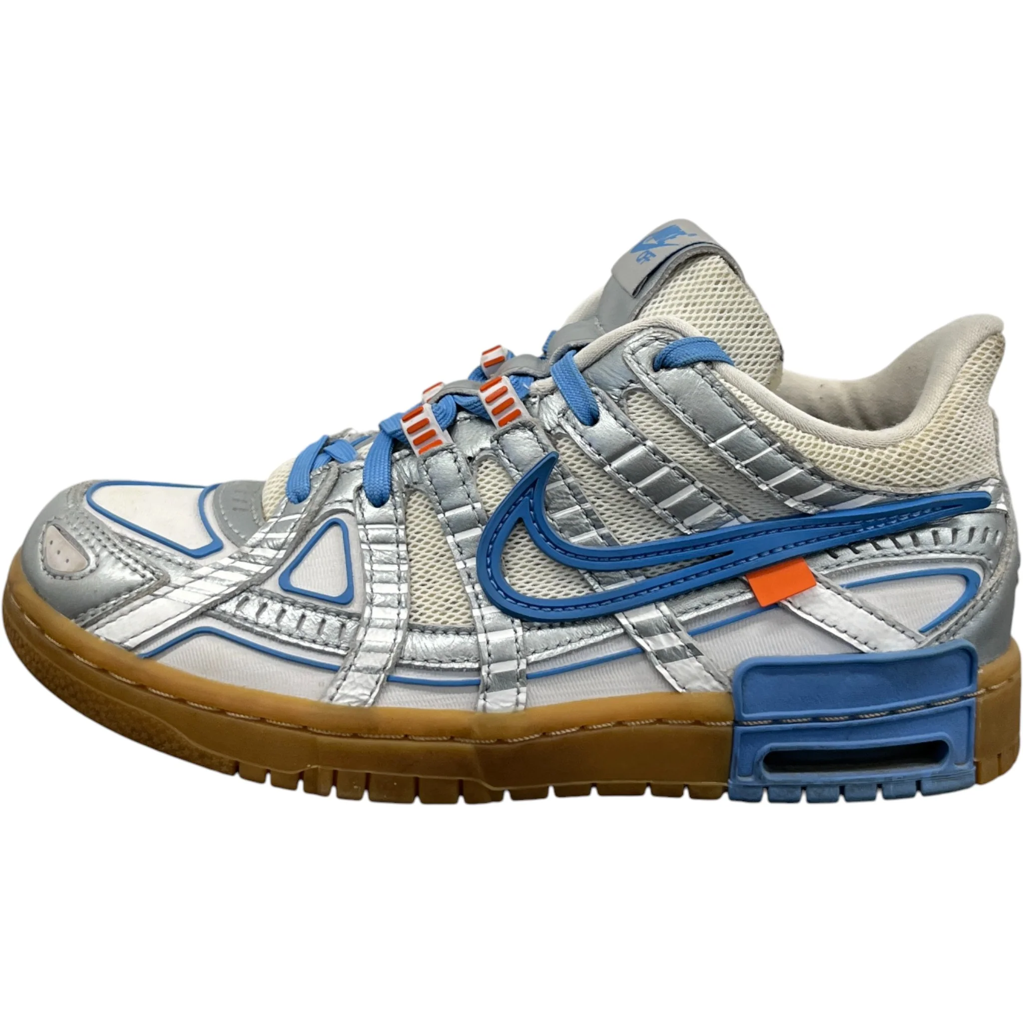 Men's X Nike Air Rubber Dunk Unc Low Trainers Blue Size EU 39 / UK 5 - Image 5