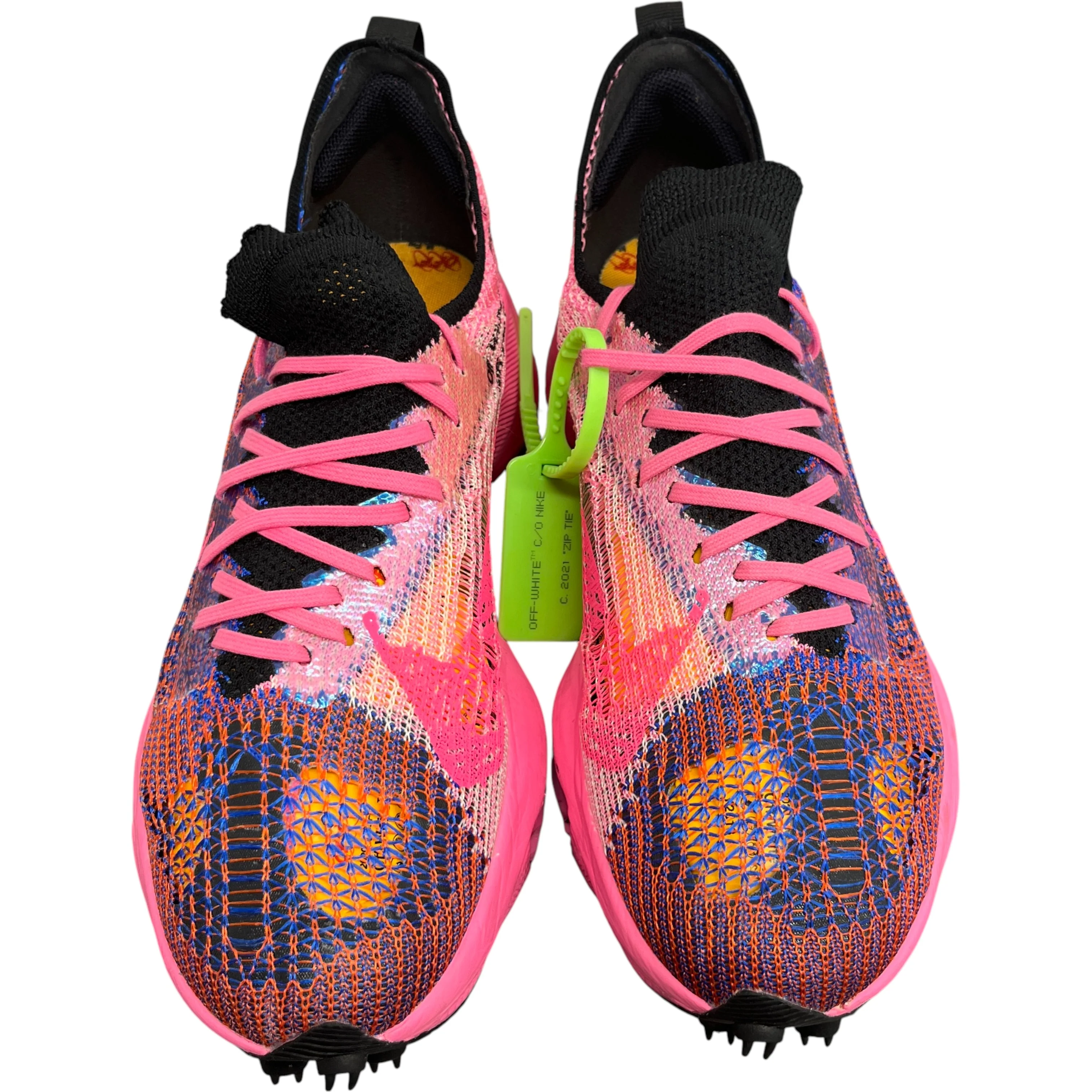 Men's X Nike Air Zoom Tempo Next% Low Trainers Pink Size EU 44 / UK 10 - Image 6