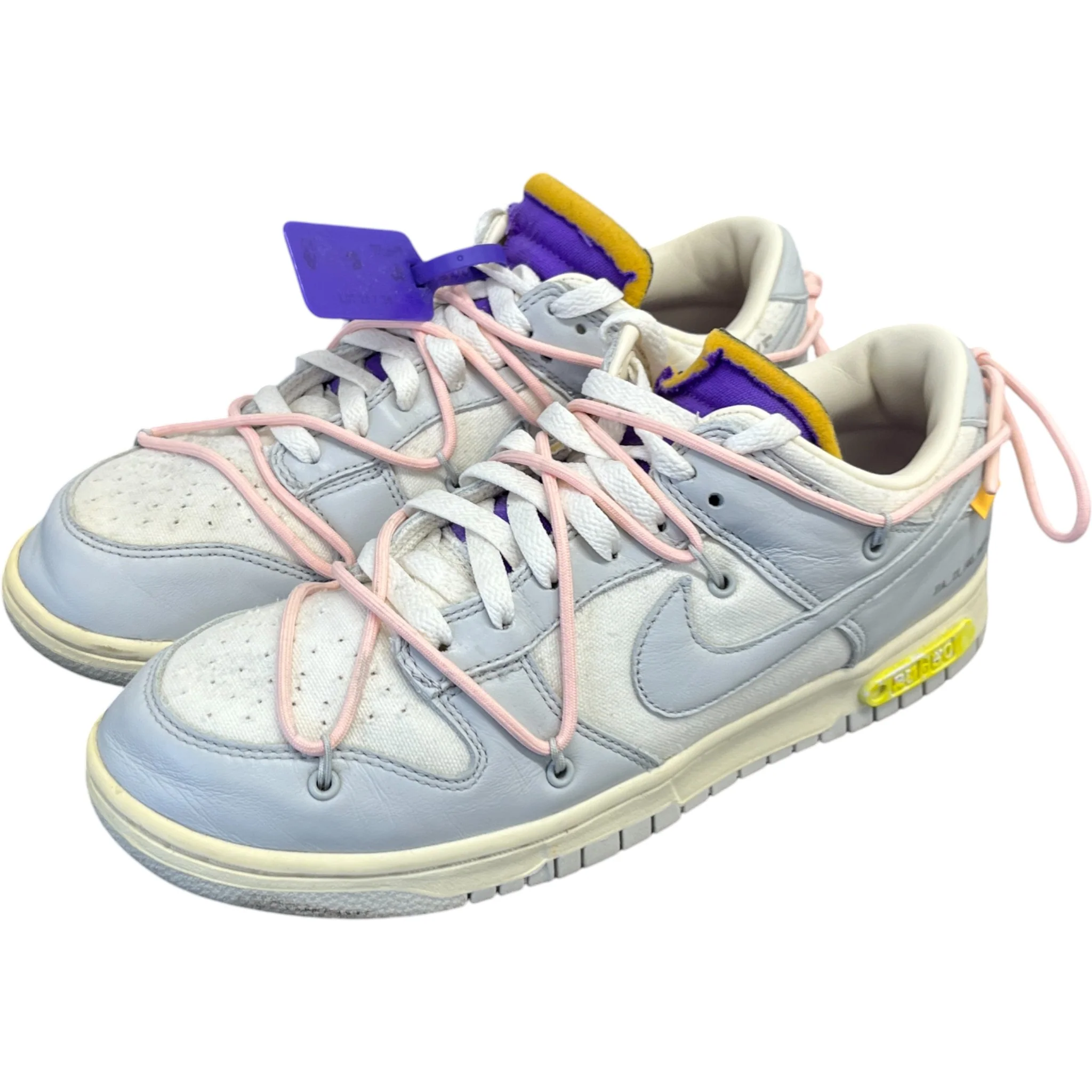 Men's X Nike Dunk Lot 24 Of 50 Low Trainers Grey Size EU 42 / UK 8 - Image 9