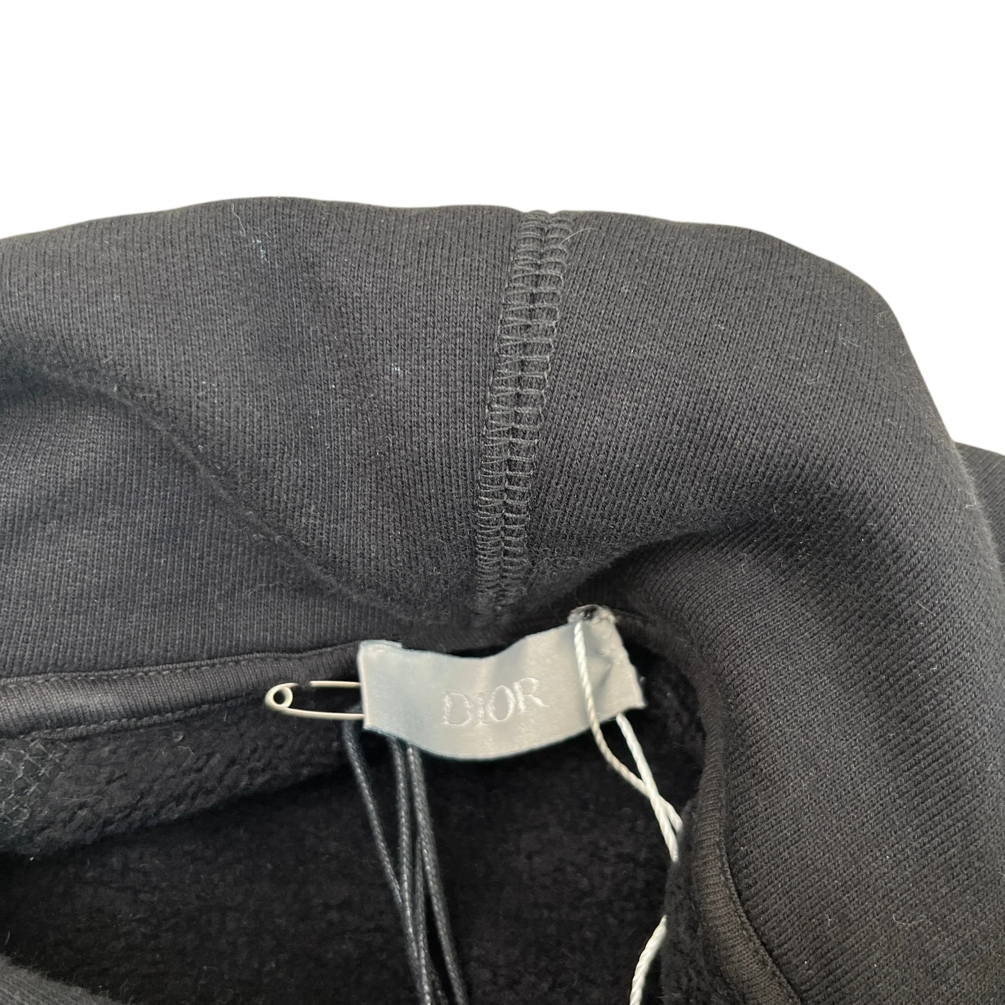 Men's X Peter Doig Embroidered Logo Hoodie Black Size XXS - Image 8