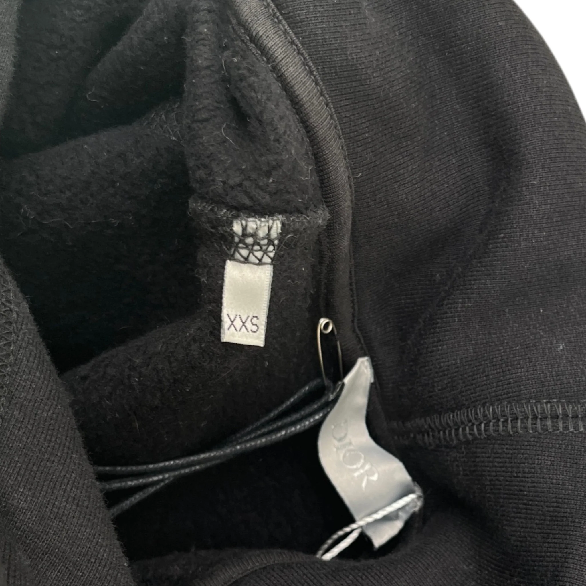 Men's X Peter Doig Embroidered Logo Hoodie Black Size XXS - Image 9