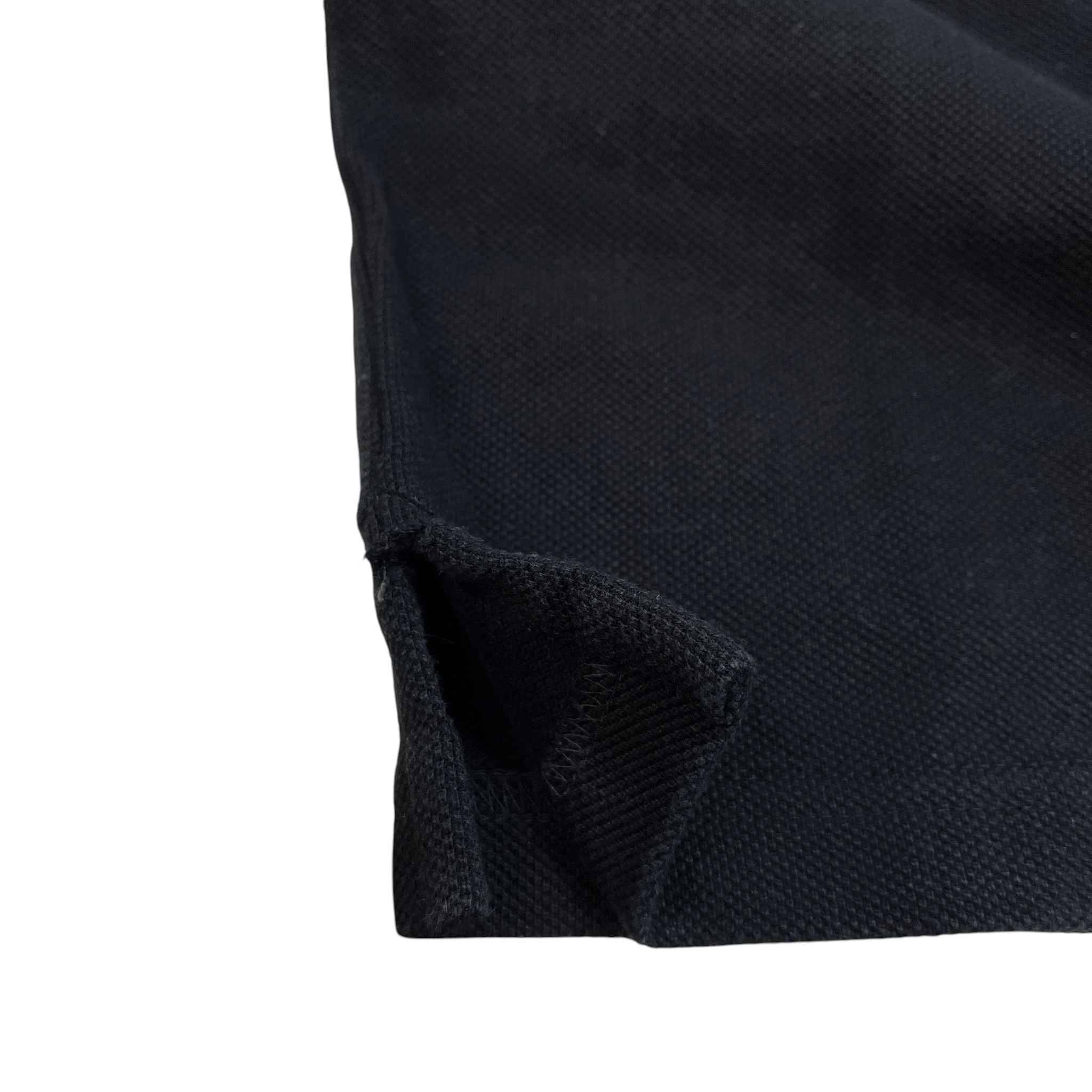 Men's X Shawn Stussy Embroidered Logo Polo Shirt Black Size S - Image 10
