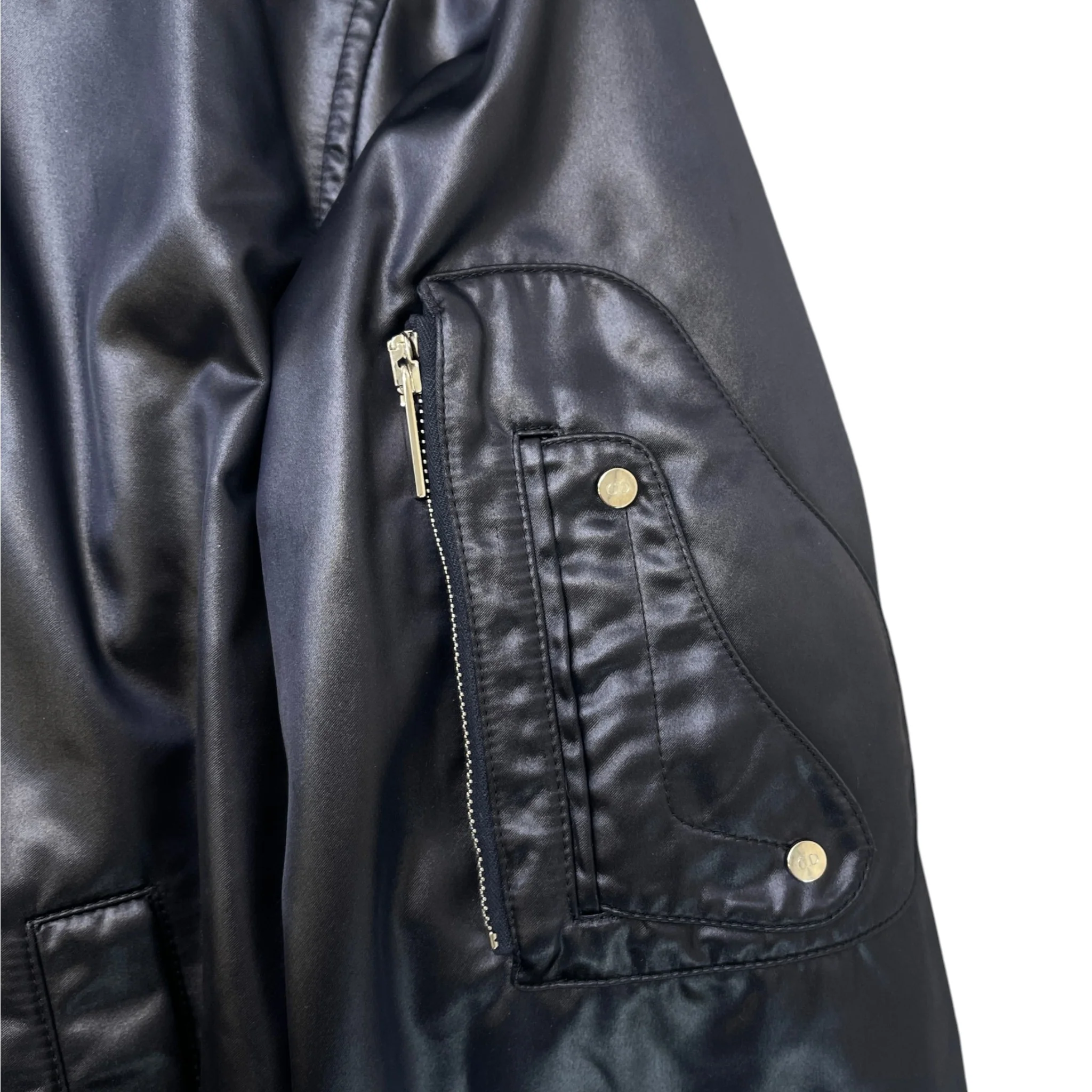 Men's X Stussy Embroidered Bomber Jacket Black Size IT 54 / XXL - Image 5