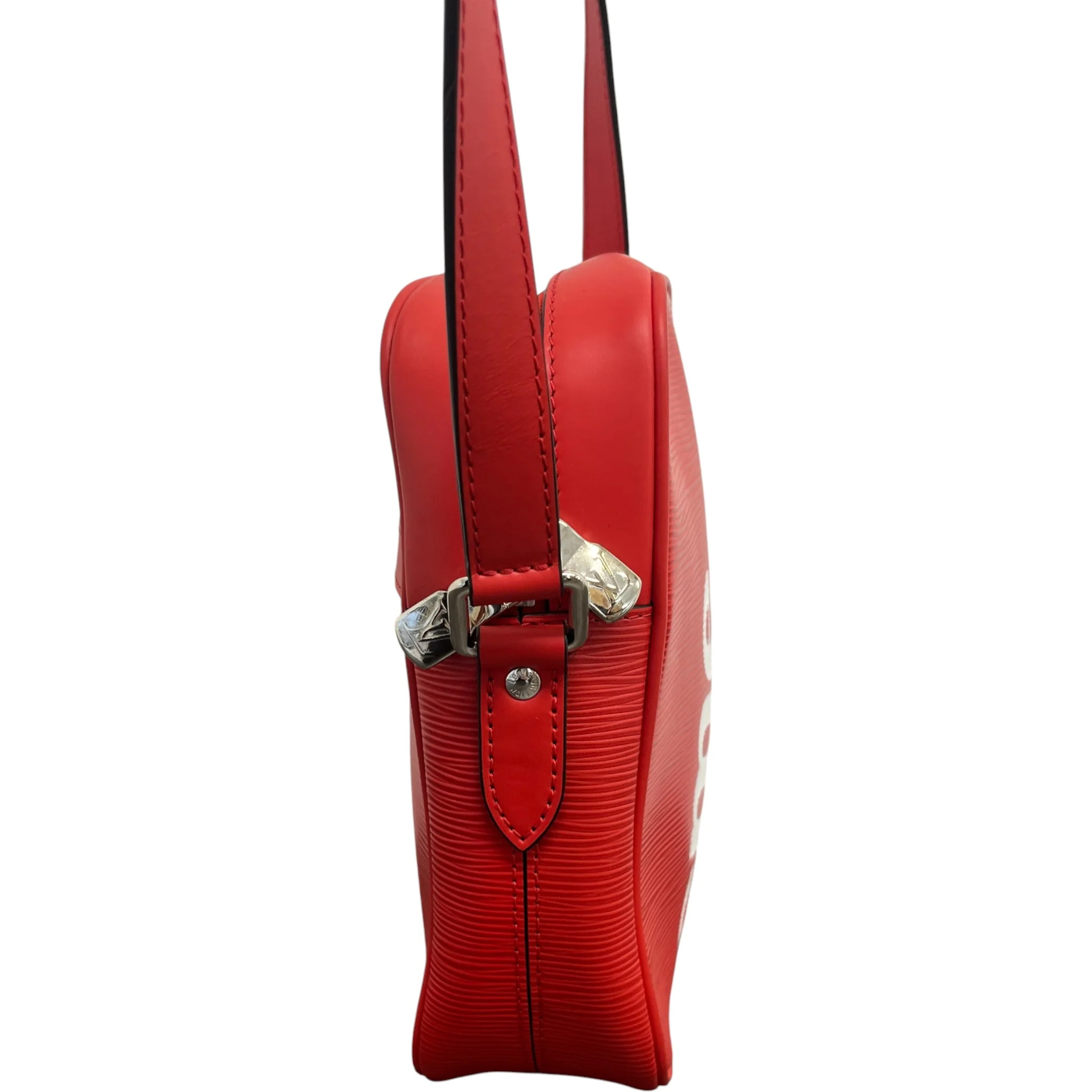 Men's X Supreme Danube Pm Epi Bag Red - Image 6