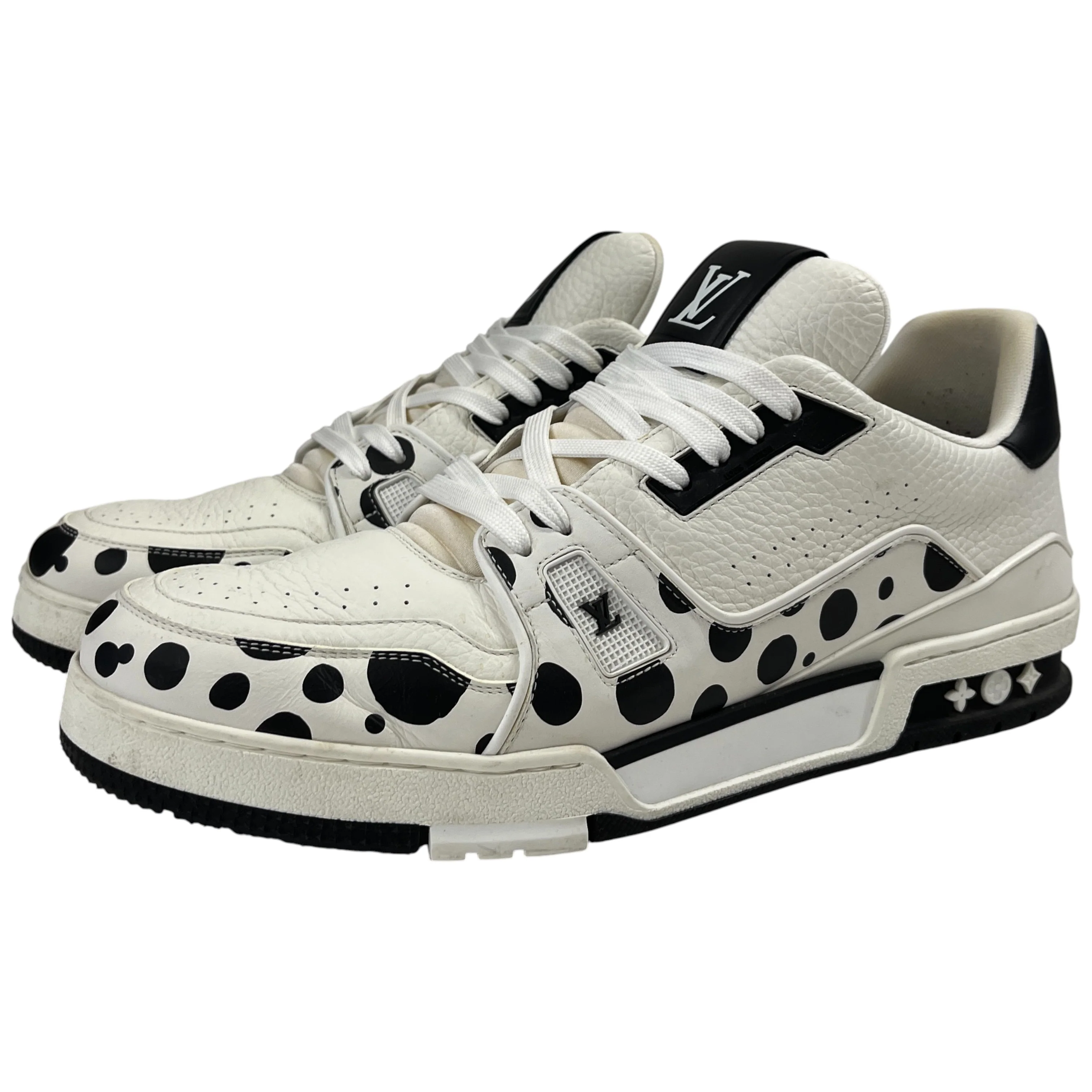 Men's X Yayoi Kusama Lv Low Trainers White Size EU 45 / UK 11 - Image 8