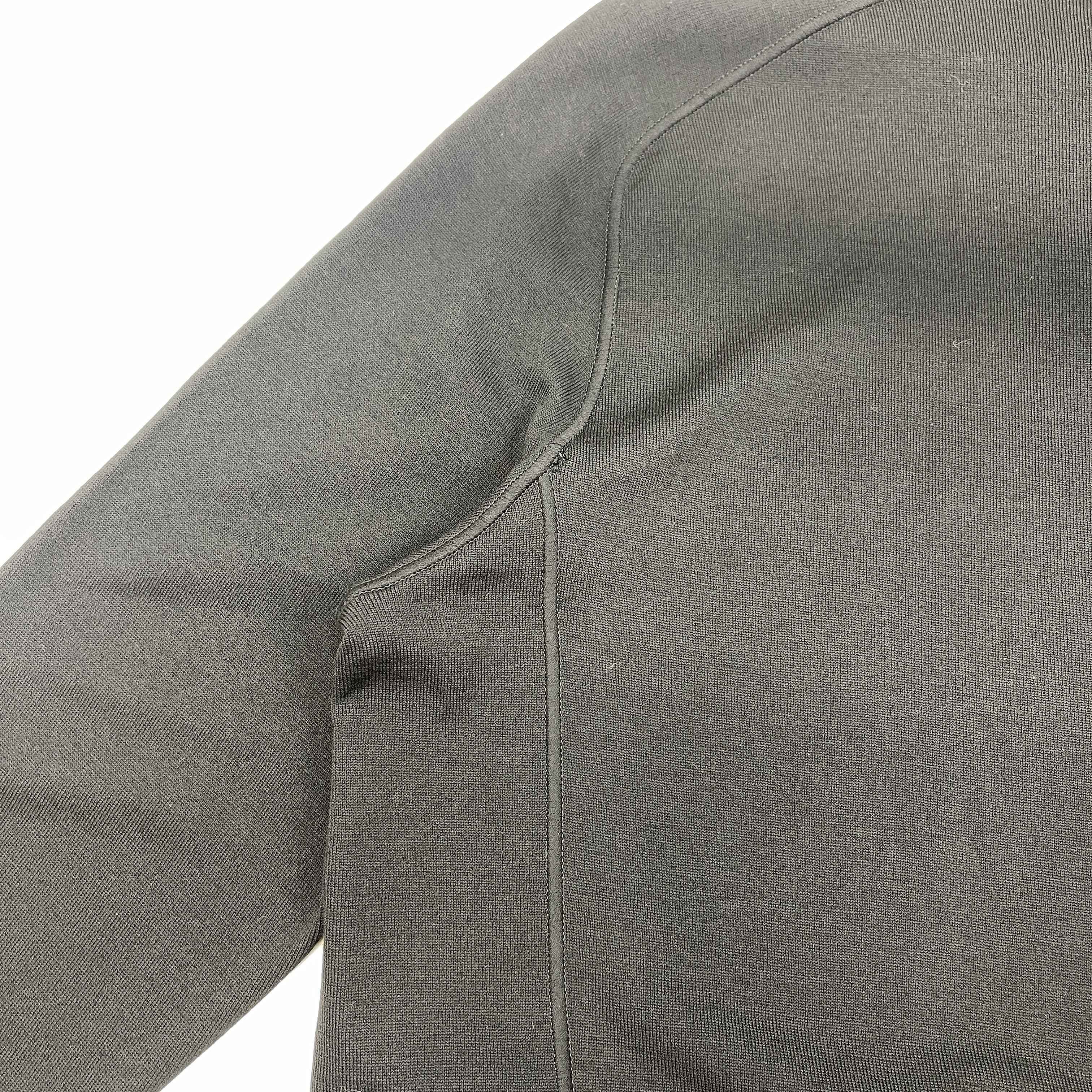 Men's Zip Up Cardigan Black Size L - Image 9
