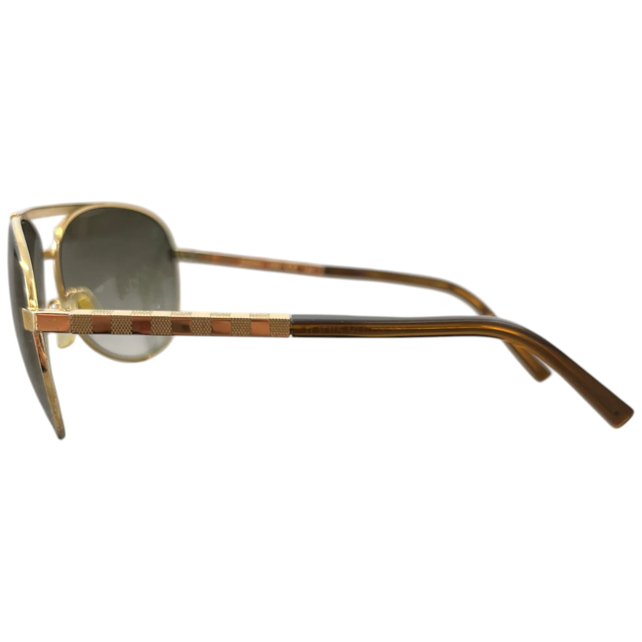Men's Zo339U Attitude Pilote Sunglasses Gold - Image 6