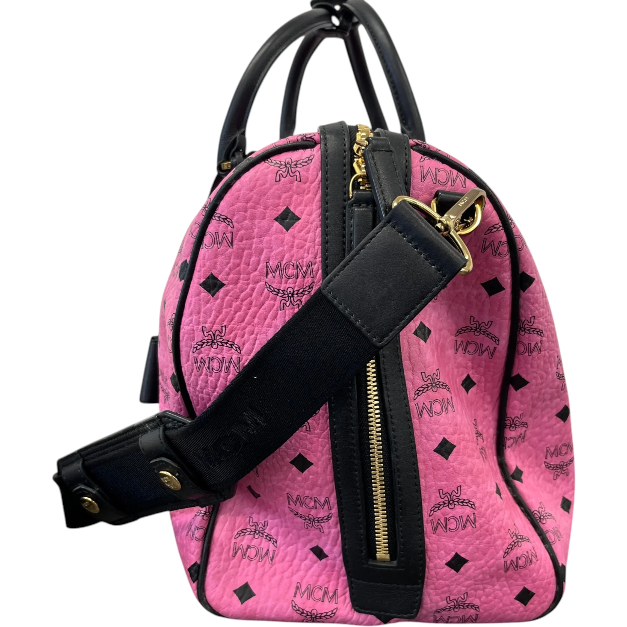Monogram Viestos Weekender Duffle Bag Pink - Image 6