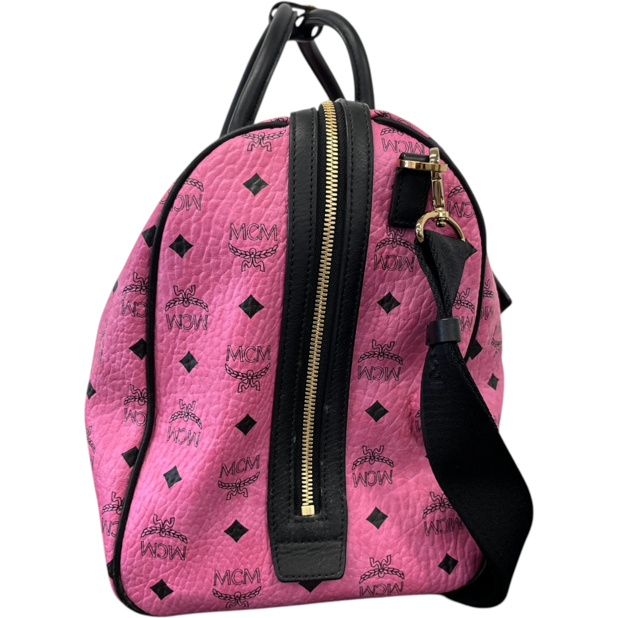 Monogram Viestos Weekender Duffle Bag Pink - Image 7