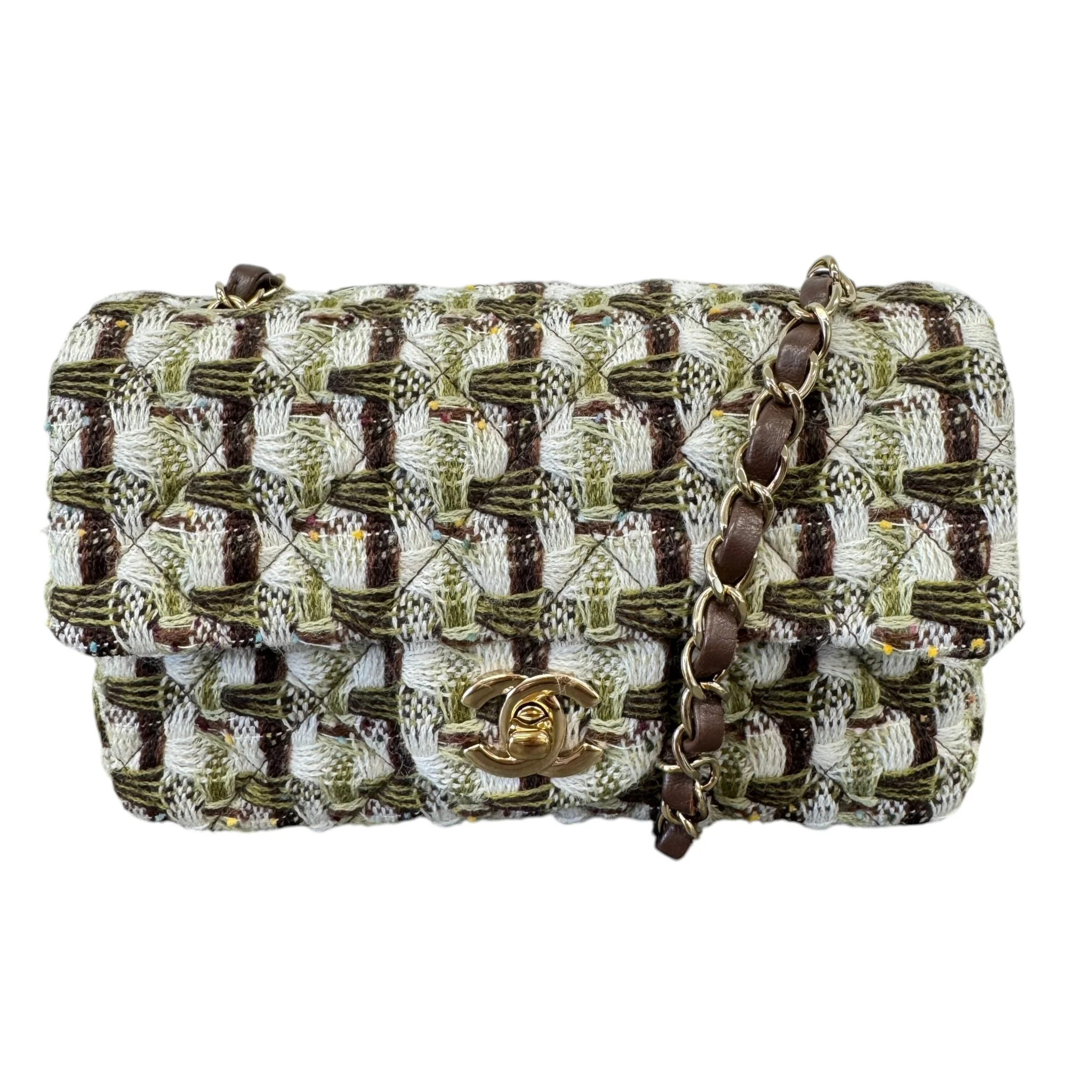 Women's 11.12 Mini Double Flap Bag Brown