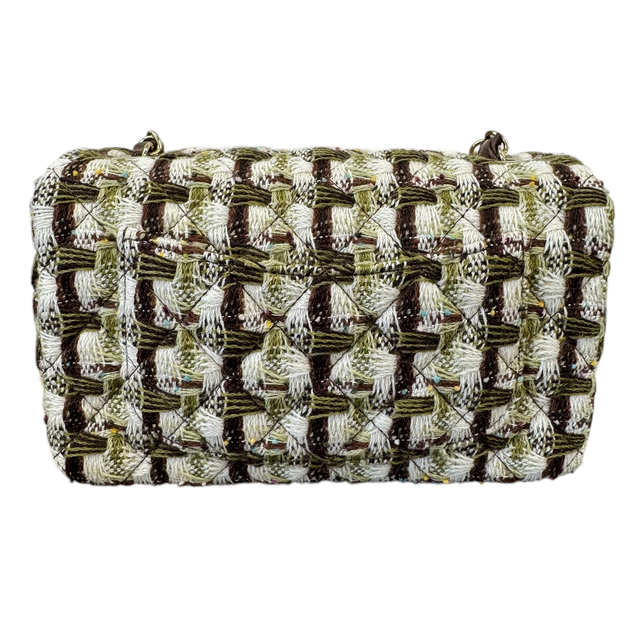 Women's 11.12 Mini Double Flap Bag Brown - Image 3
