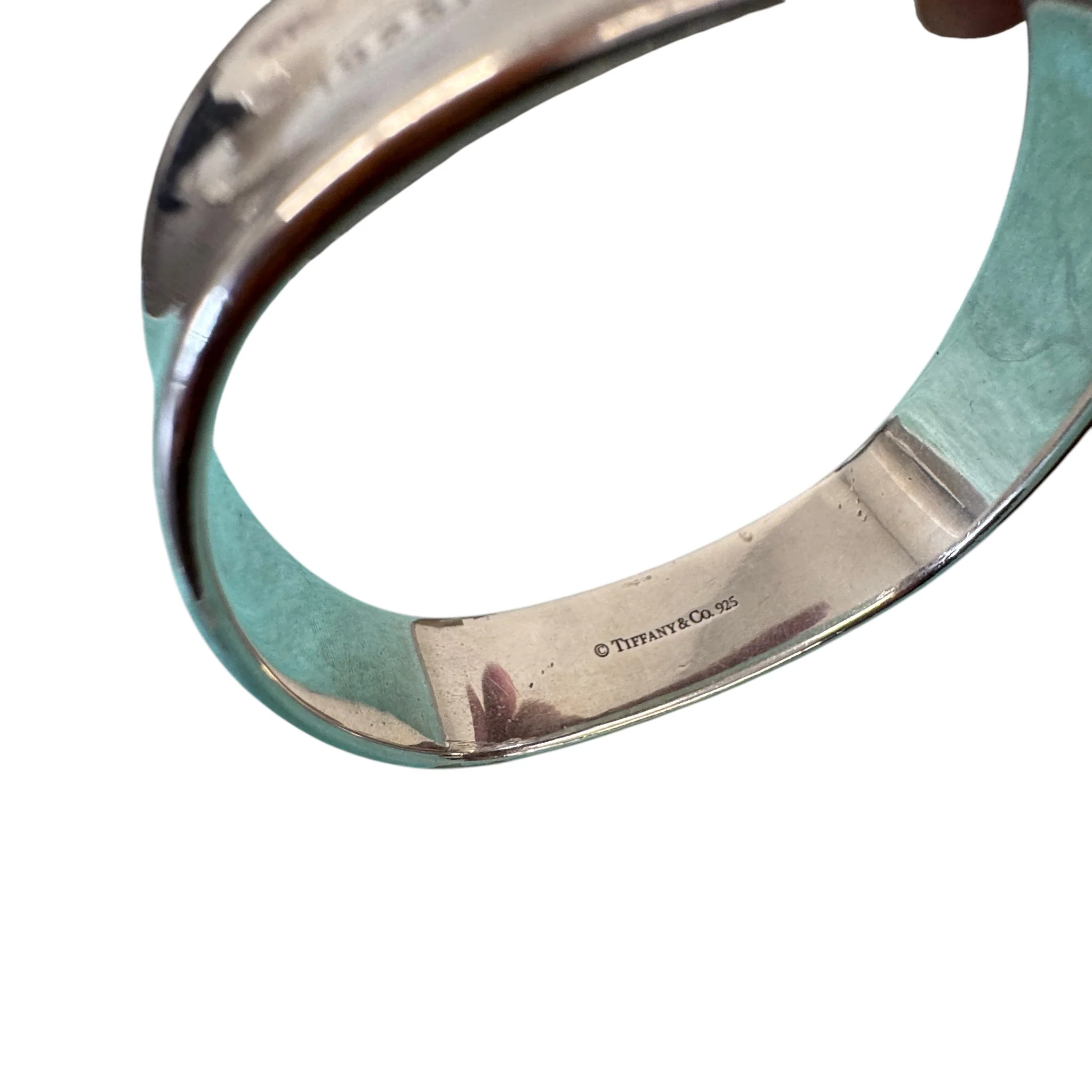 Women's 1837 Square Cushion Bangle Bracelet Silver - Image 7