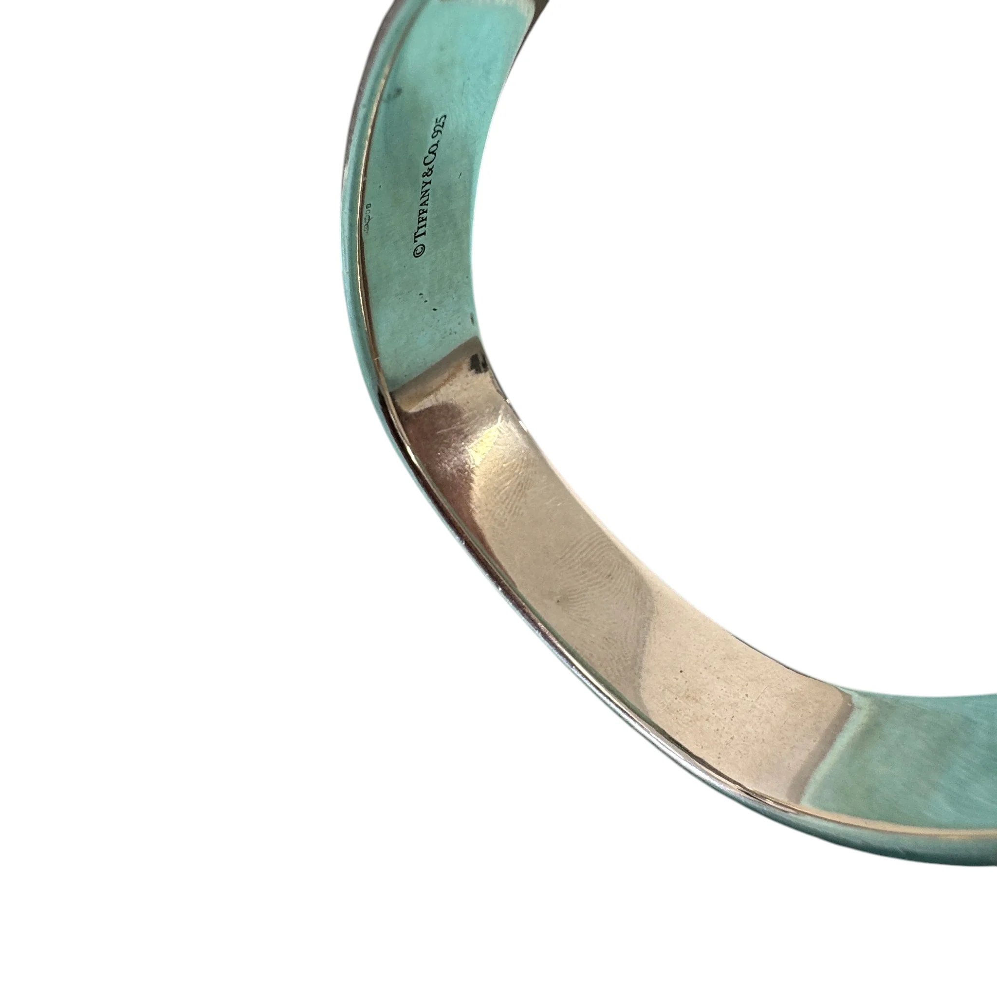 Women's 1837 Square Cushion Bangle Bracelet Silver - Image 8