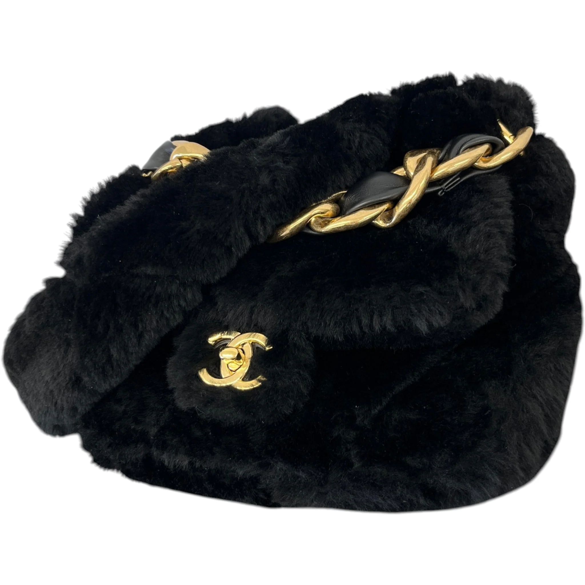 Women's 2022 Coconing Flap Bag Black - Image 5