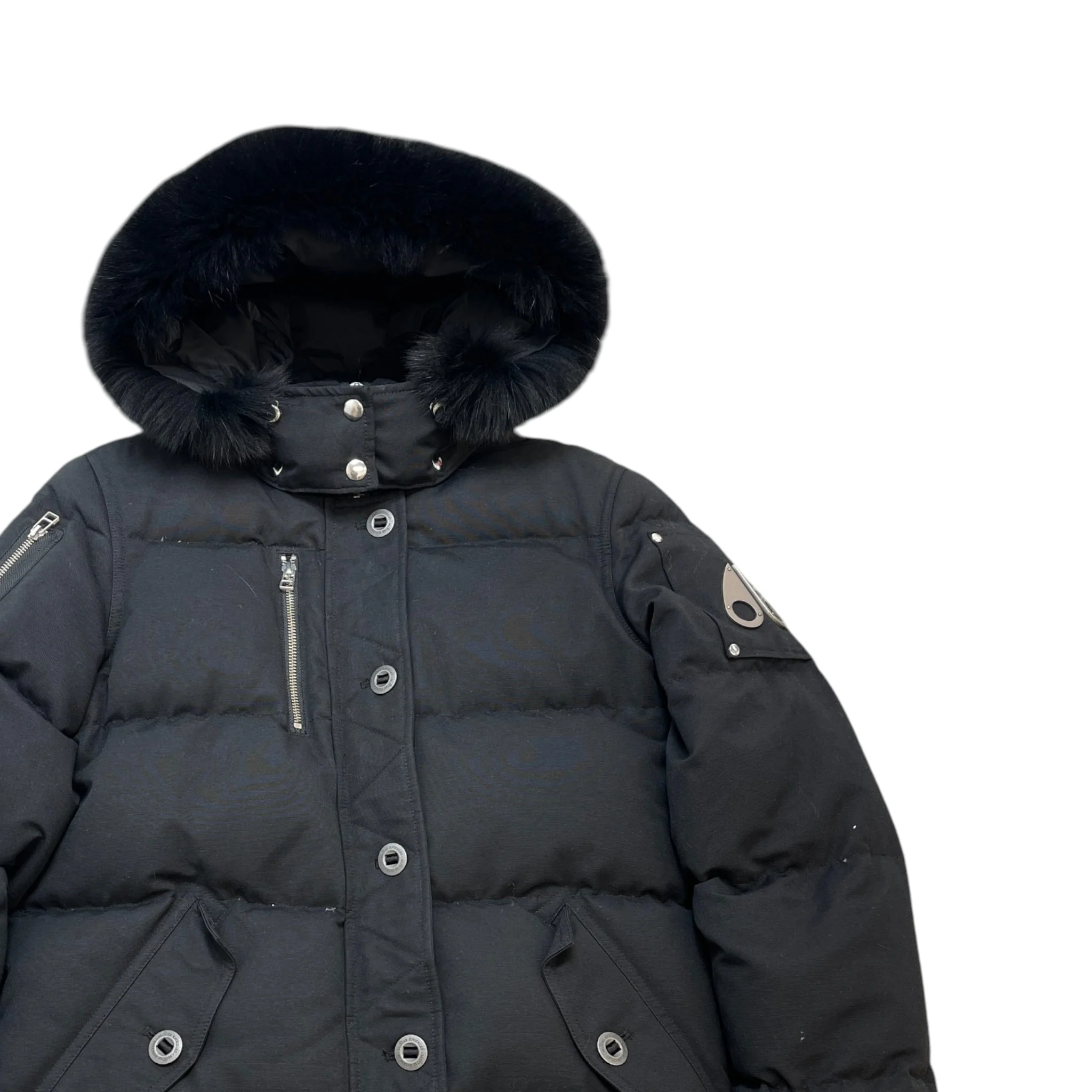 Women's 3Q Down Jacket Black Size XL - Image 3