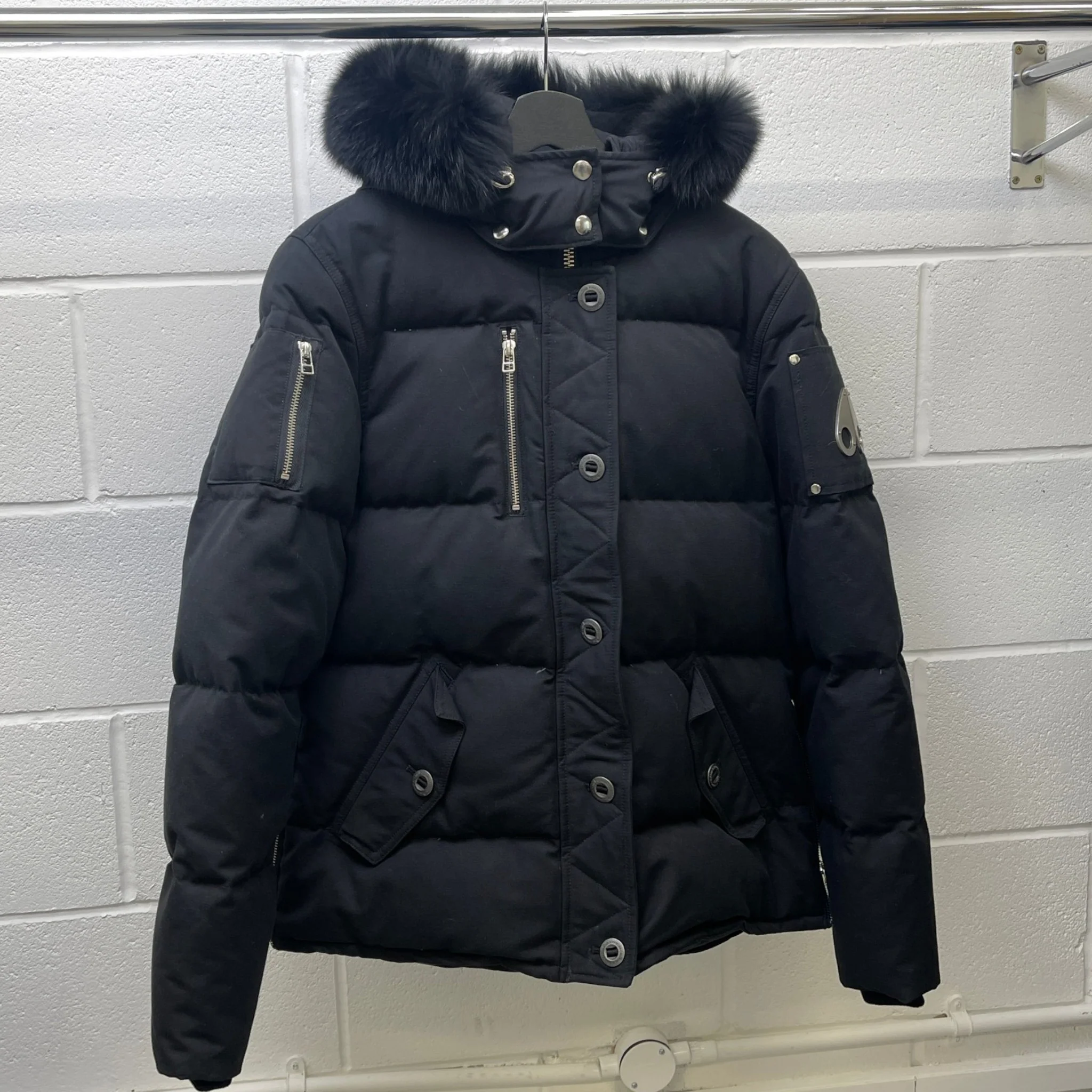 Women's 3Q Down Jacket Black Size XL - Image 9