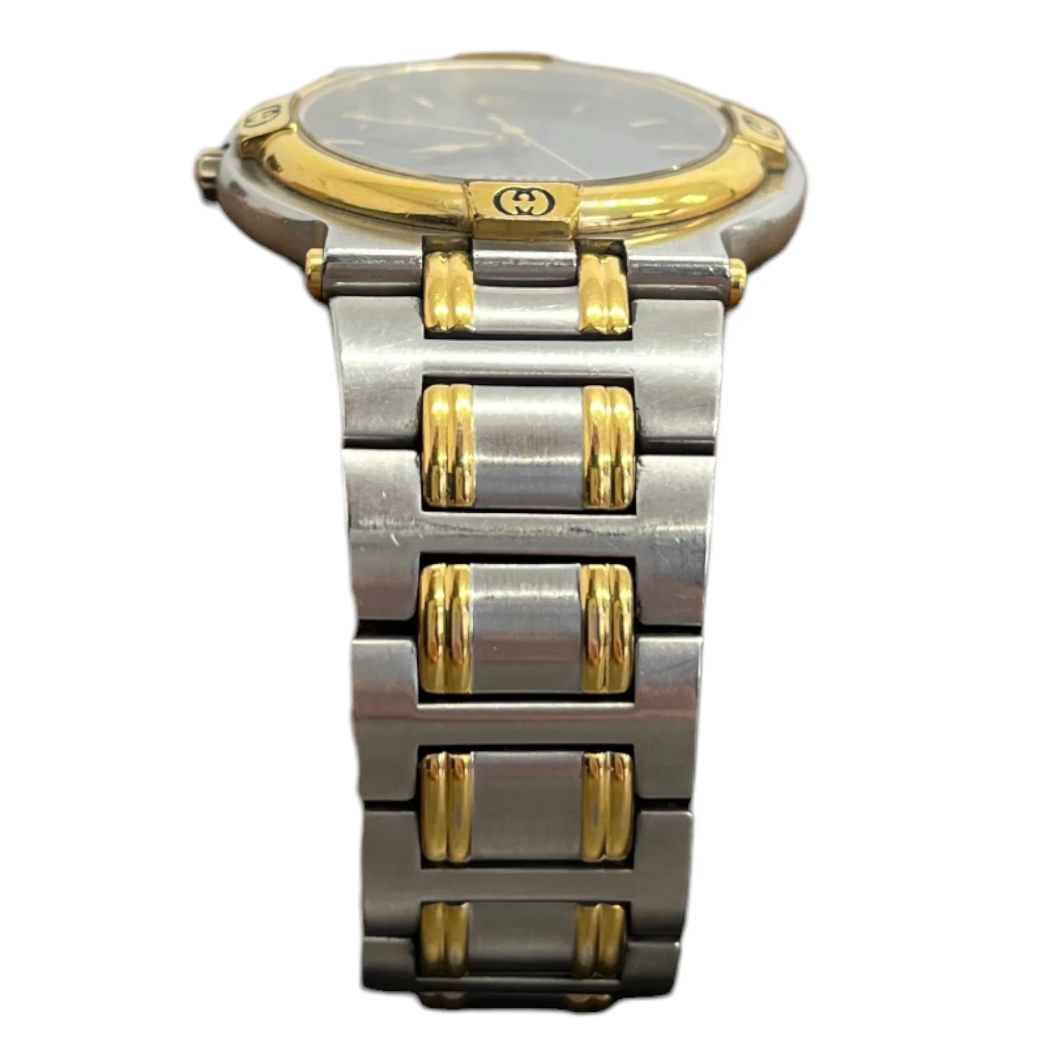 Women's 9000M Two Tone Watch Grey - Image 4