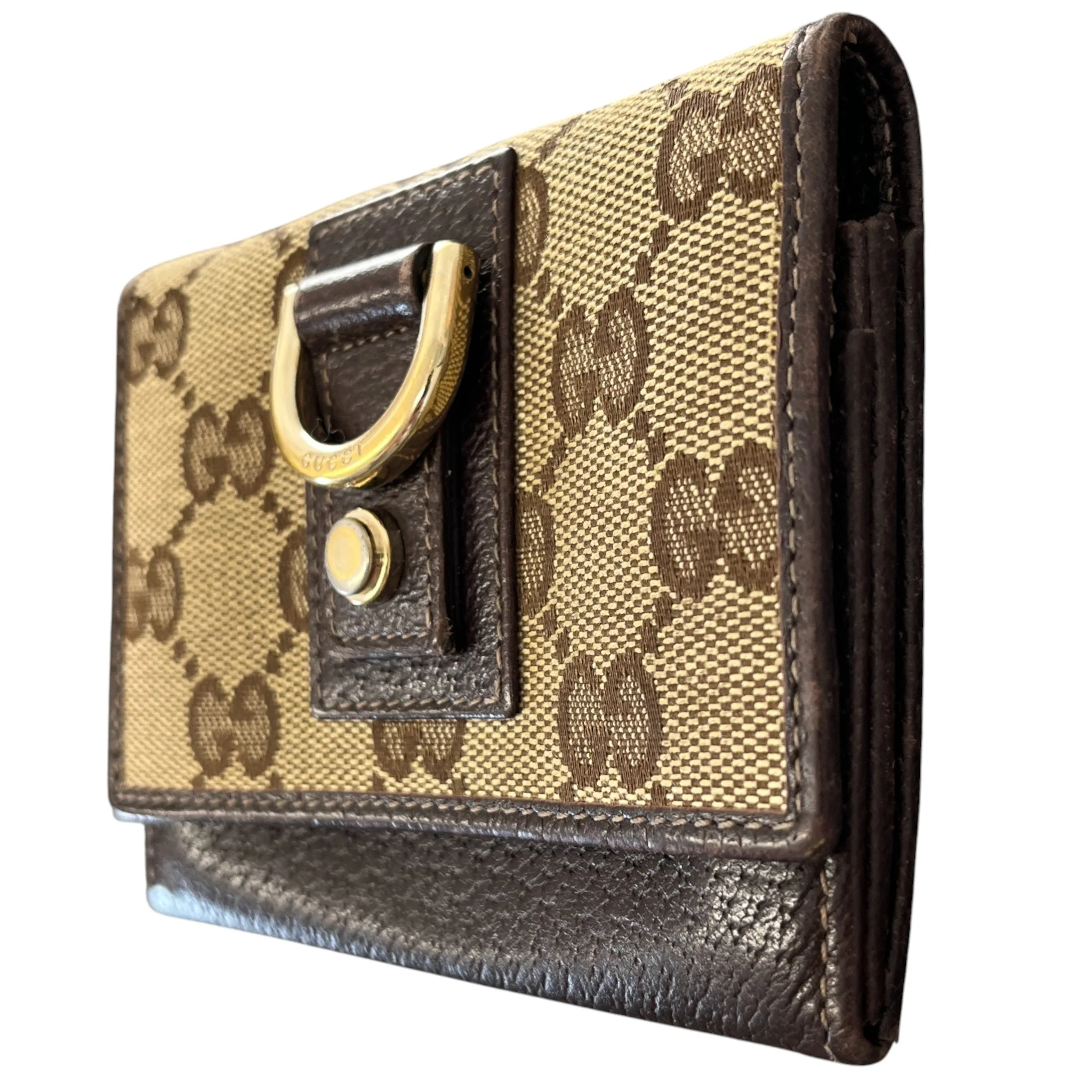 Women's Abbey D-Ring Wallet Brown - Image 4